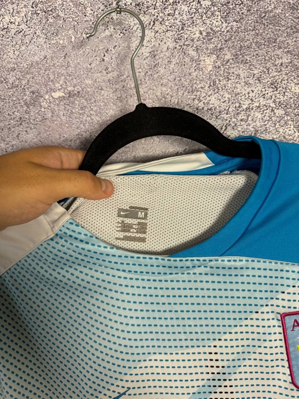 Nike Aston Villa Nike Total-90 Training 2007 Jersey Rare Size US M / EU 48-50 / 2 - 7 Thumbnail