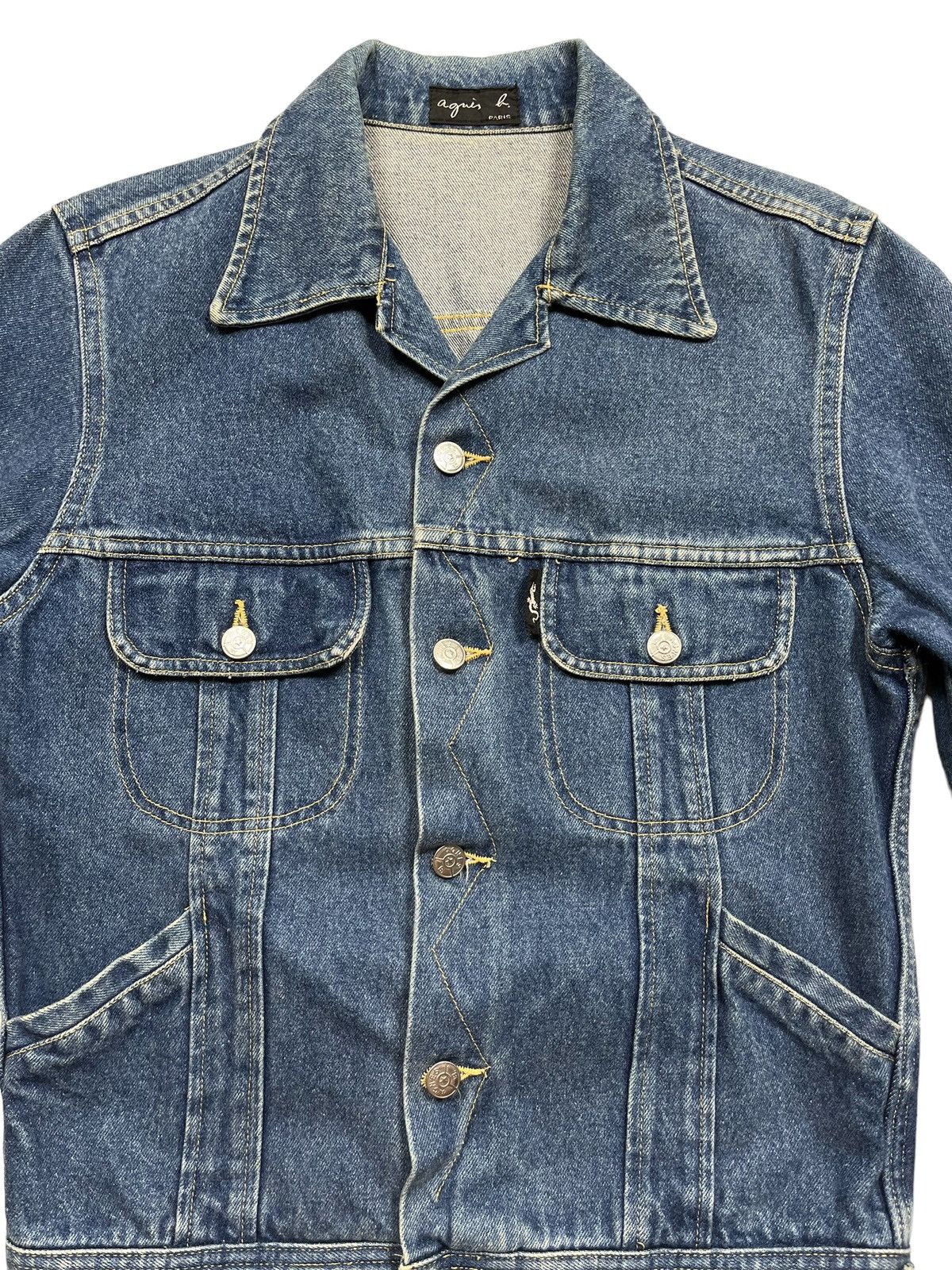 Acne Studios Vintage Agnes B Denim Jacket Made In France Size US M / EU 48-50 / 2 - 3 Thumbnail