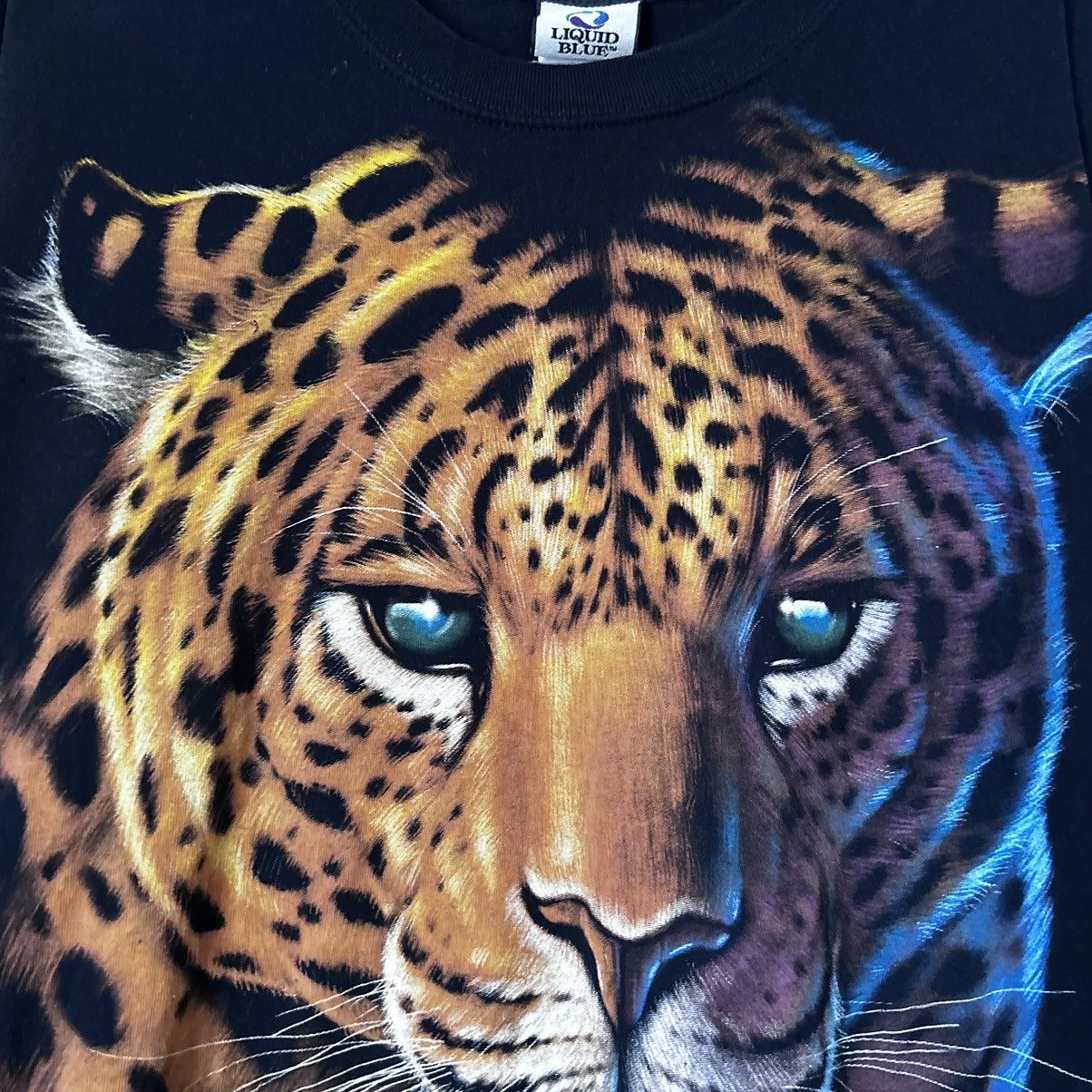 Liquid Blue × Vintage Liquid Blue 1998 VTG Tiger Full Print AOP Vintage tshirt Size US XL / EU 56 / 4 - 7 Thumbnail