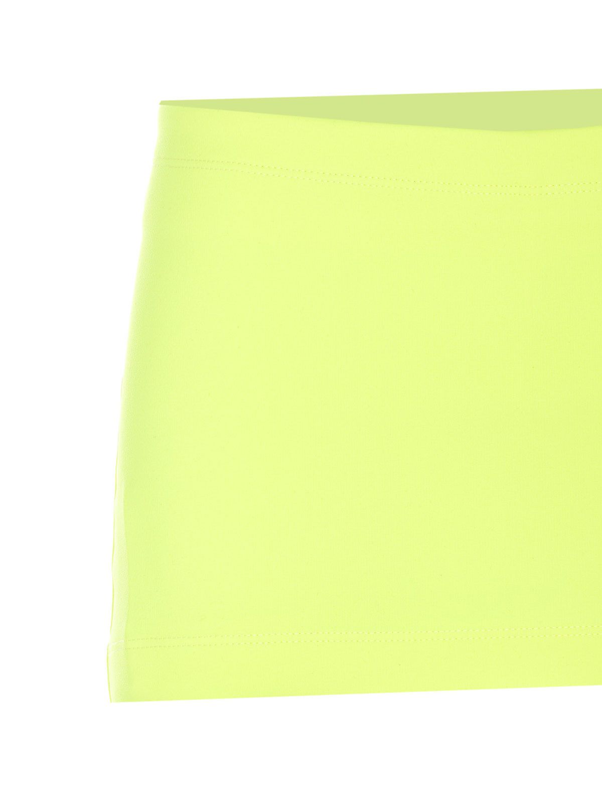 Balenciaga oc11z0426 Mini Cycling Skirt in Yellow Size 26" / US 2 / IT 38 - 4 Thumbnail
