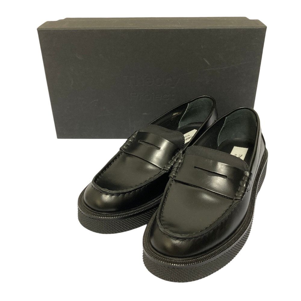 Theory Theory Theory Project Calf WF304 Leather Loafers Leather Shoes 14-3360004-050 DUTY FREE for USA Size ONE SIZE - 1 Thumbnail