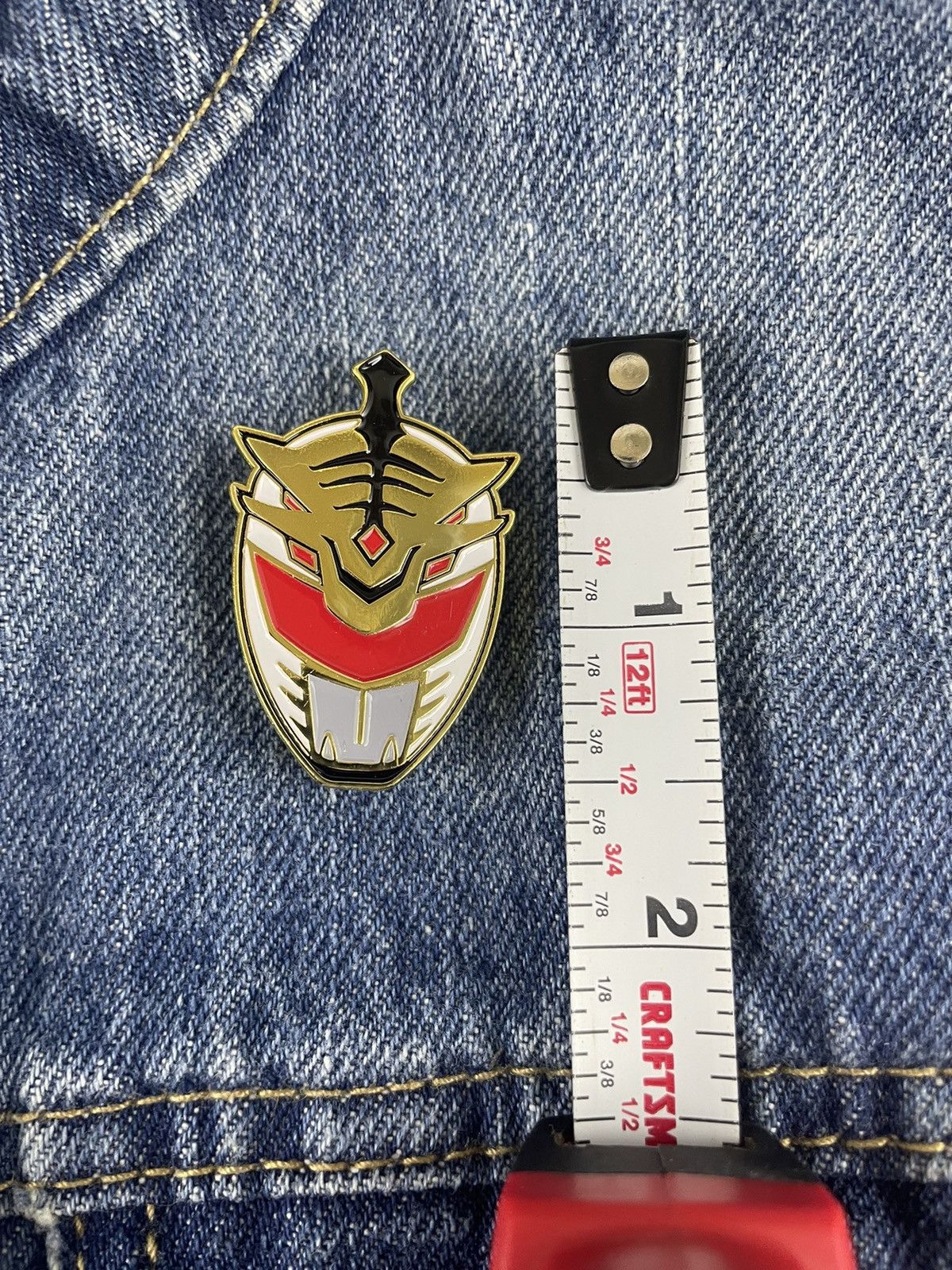 Other Lord Drakkon Helmet Enamel Pin Size ONE SIZE - 2 Thumbnail