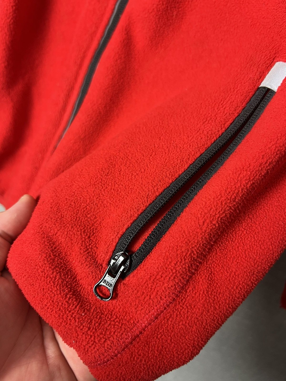 Ferrari Vintage Ferrari Shell Formula 1 Zip Up Fleece Jacket Size US M / EU 48-50 / 2 - 7 Thumbnail
