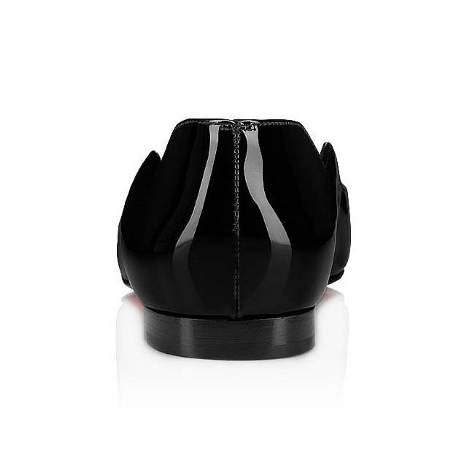Christian Louboutin Christian Louboutin Hot Chickita Flat Black Patent Leather Size US 11 / IT 41 - 10 Thumbnail