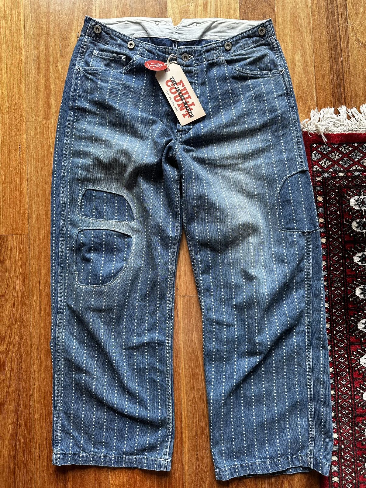 Full Count & Co. Full Count Jeans - 1138HW Star Wabash Workers Pants HW - 34 Size US 34 / EU 50 - 4 Thumbnail