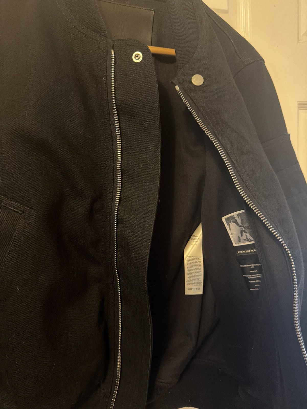 Rick Owens Drkshdw Rick Owens DRKSHDW denim bomber Size US S / EU 44-46 / 1 - 5 Thumbnail