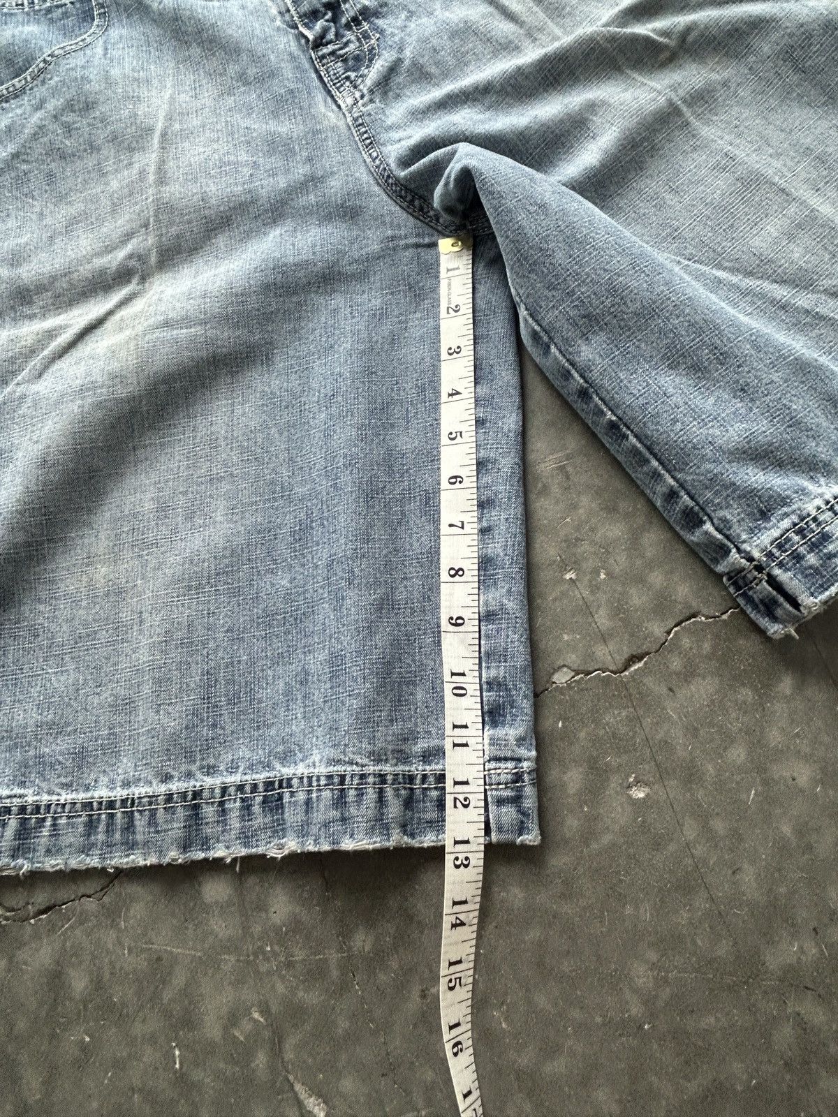 Vintage Vintage Y2K PJ Mark Baggy Jean Shorts Size US 38 / EU 54 - 9 Thumbnail