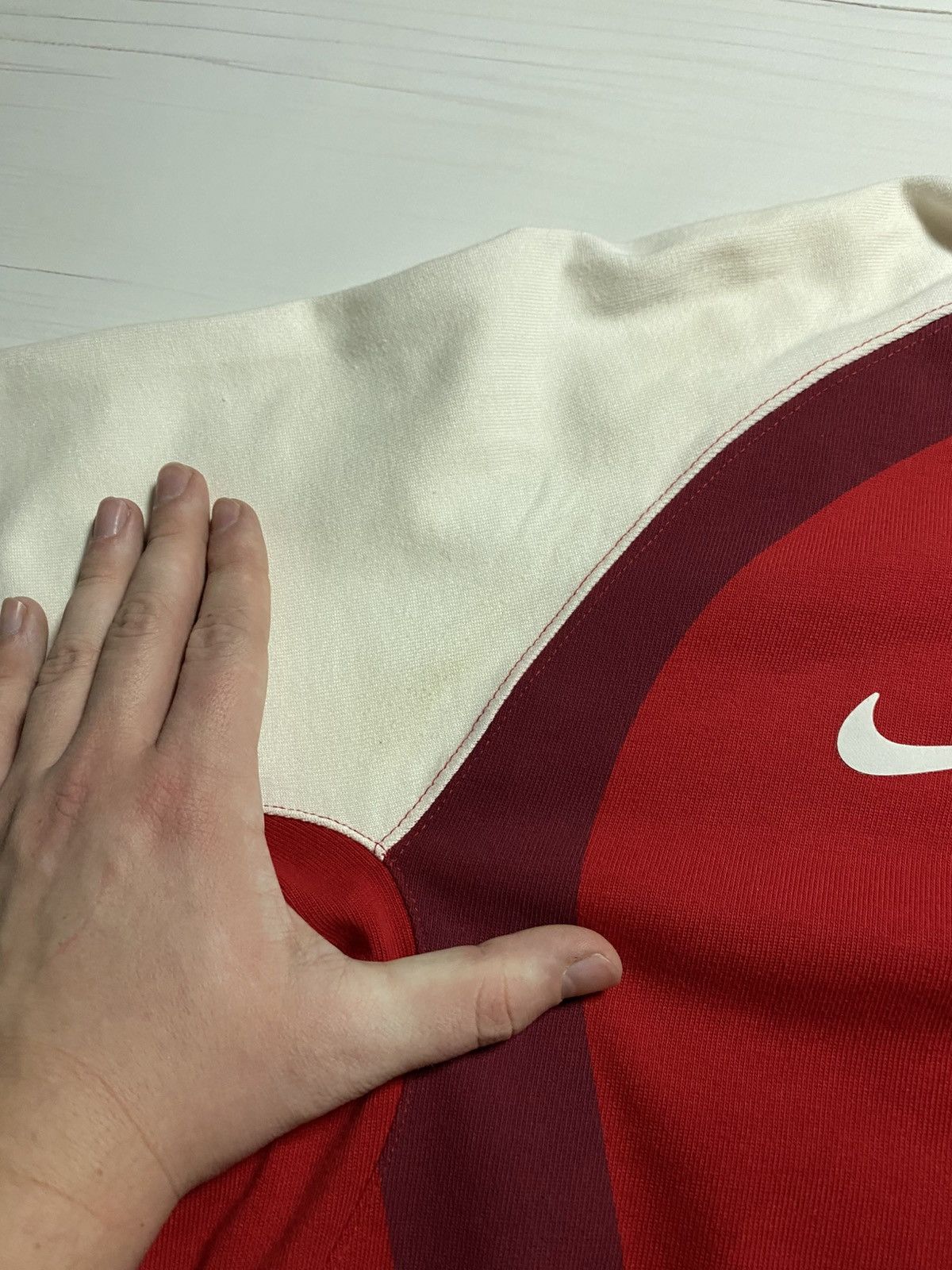 Nike Vintage Nike England 2007/09 Rugby Jersey Soccer Longsleeve Size US XXL / EU 58 / 5 - 8 Thumbnail