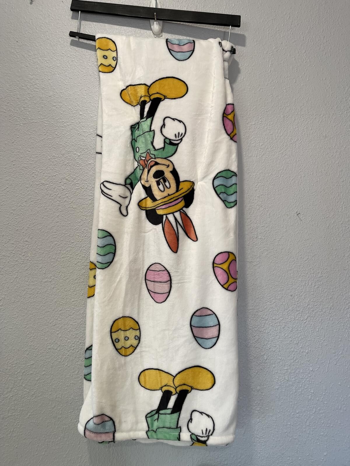 Disney Disney Plush Throw Blanket with Mickey Mouse and Easter Eggs Size ONE SIZE - 3 Thumbnail