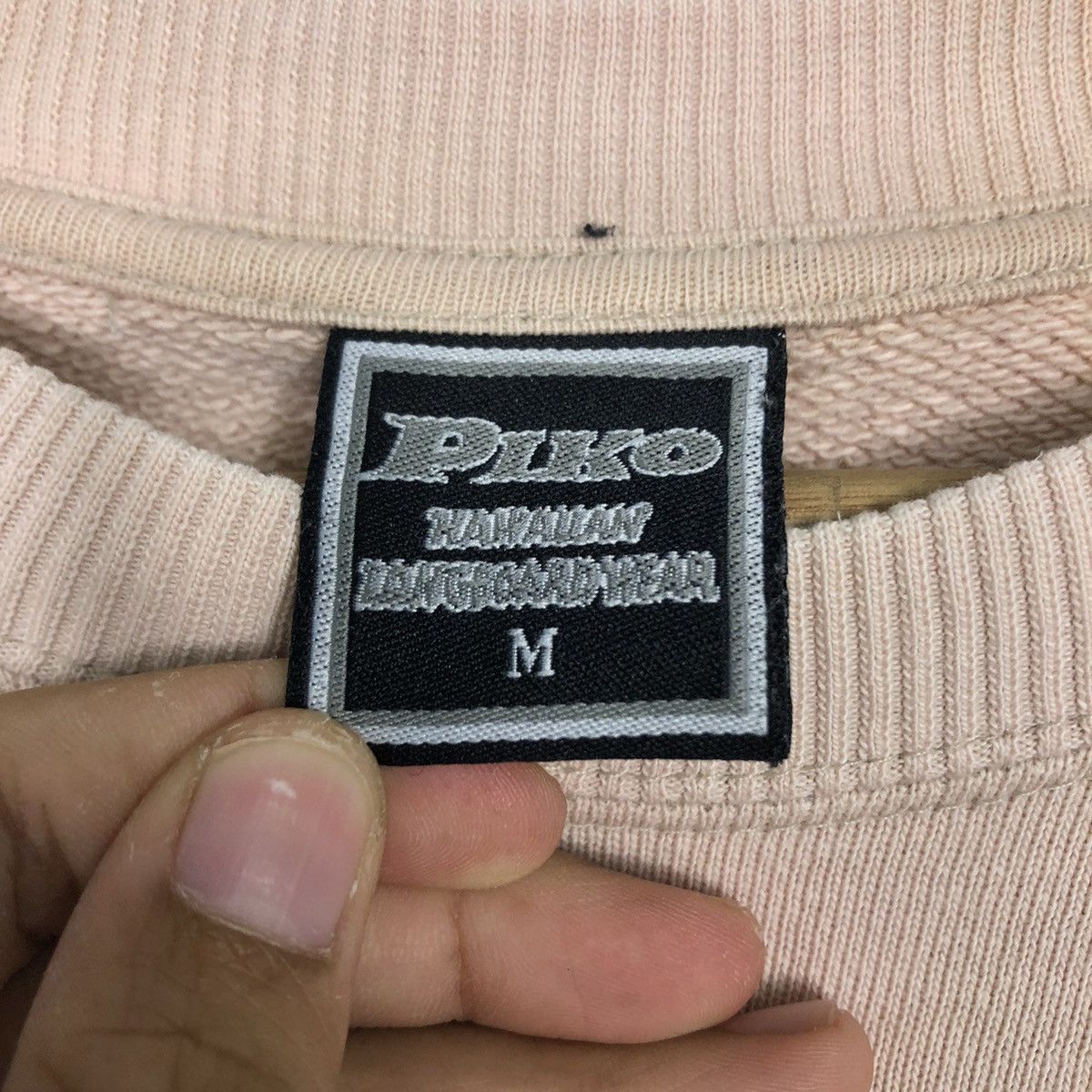 Japanese Brand × Vintage 📌Vintage Sweatshirt Crewneck Hawaiian Longboard Wear Piko Size US M / EU 48-50 / 2 - 14 Thumbnail