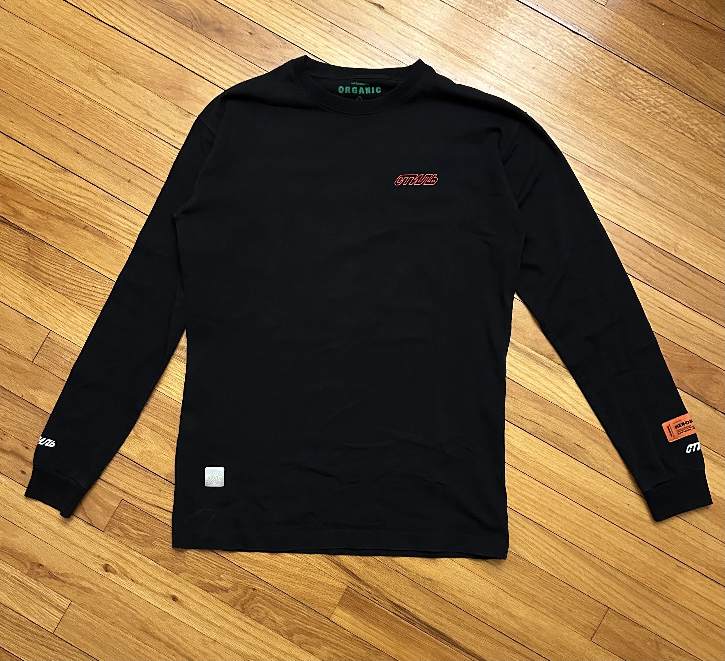 Heron Preston Heron Preston CTNMB Motif MockNeck Long Sleeve Size US S / EU 44-46 / 1 - 1 Thumbnail