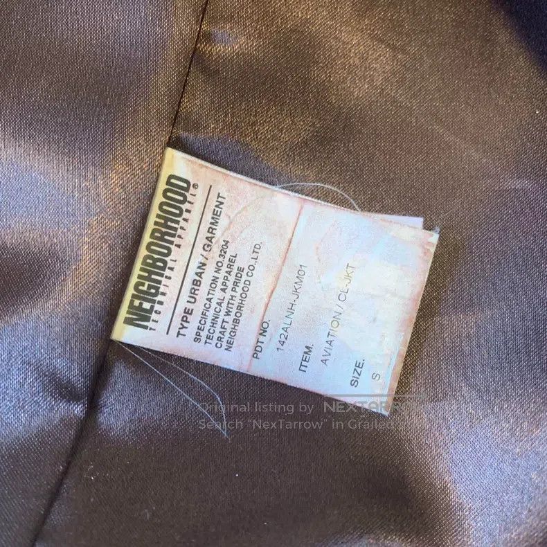 Other Neighborhood 14AW multi-pocket zippered knight leather jac Size US S / EU 44-46 / 1 - 9 Thumbnail