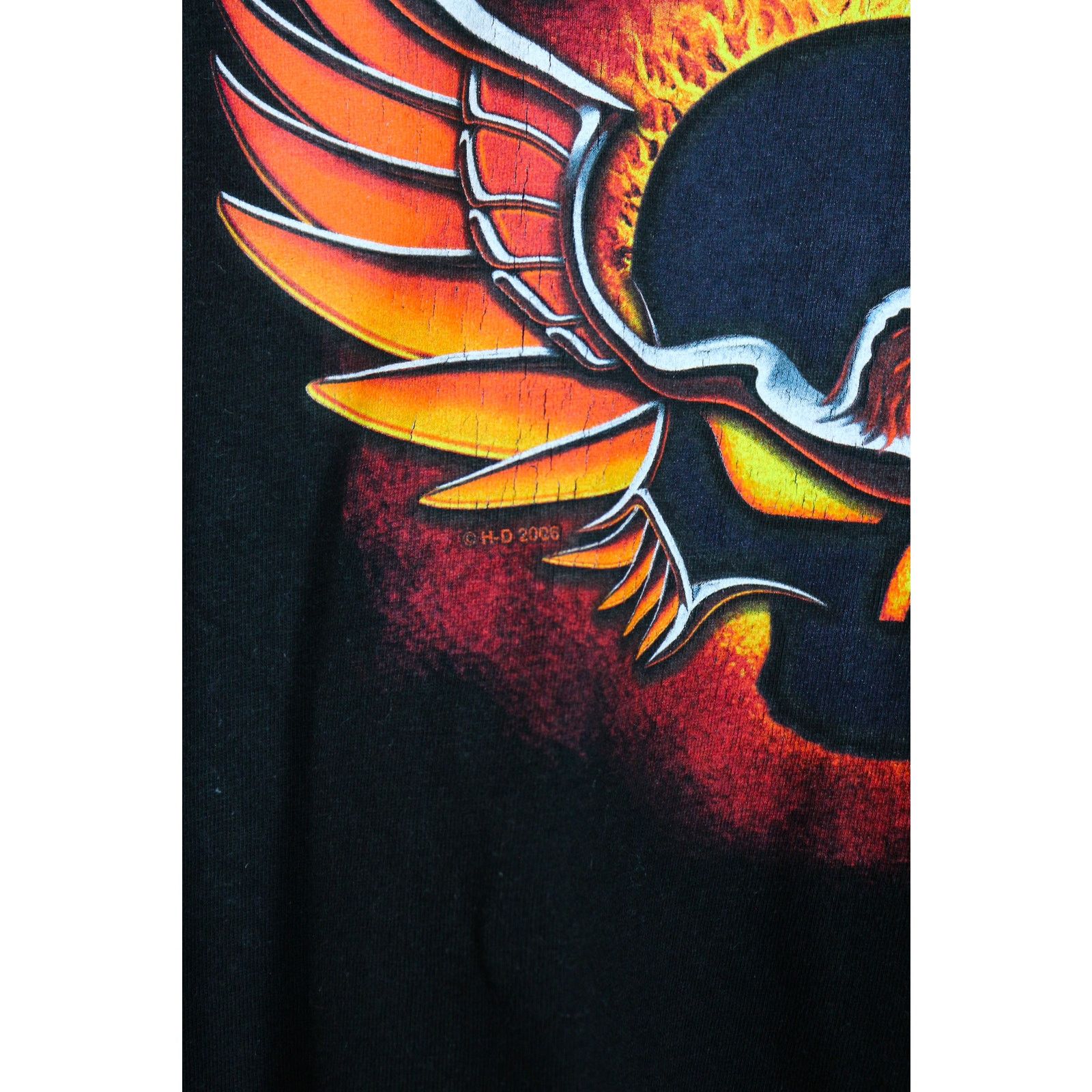 Harley Davidson × West Coast Choppers Vintage Harley Davidson Skull Logo Graphic Tee T-shirt Y2K Size US XL / EU 56 / 4 - 5 Thumbnail