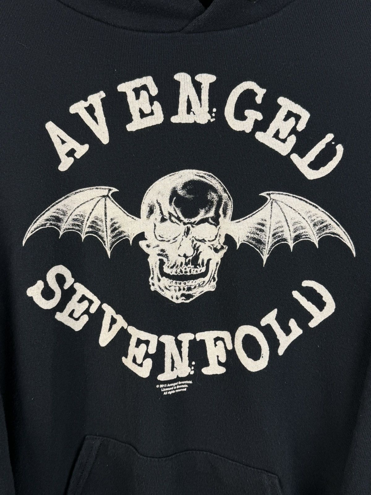 Band Tees Vintage Avenged Sevenfold 2013 Metal Band Hoodie Black M Size US M / EU 48-50 / 2 - 2 Thumbnail