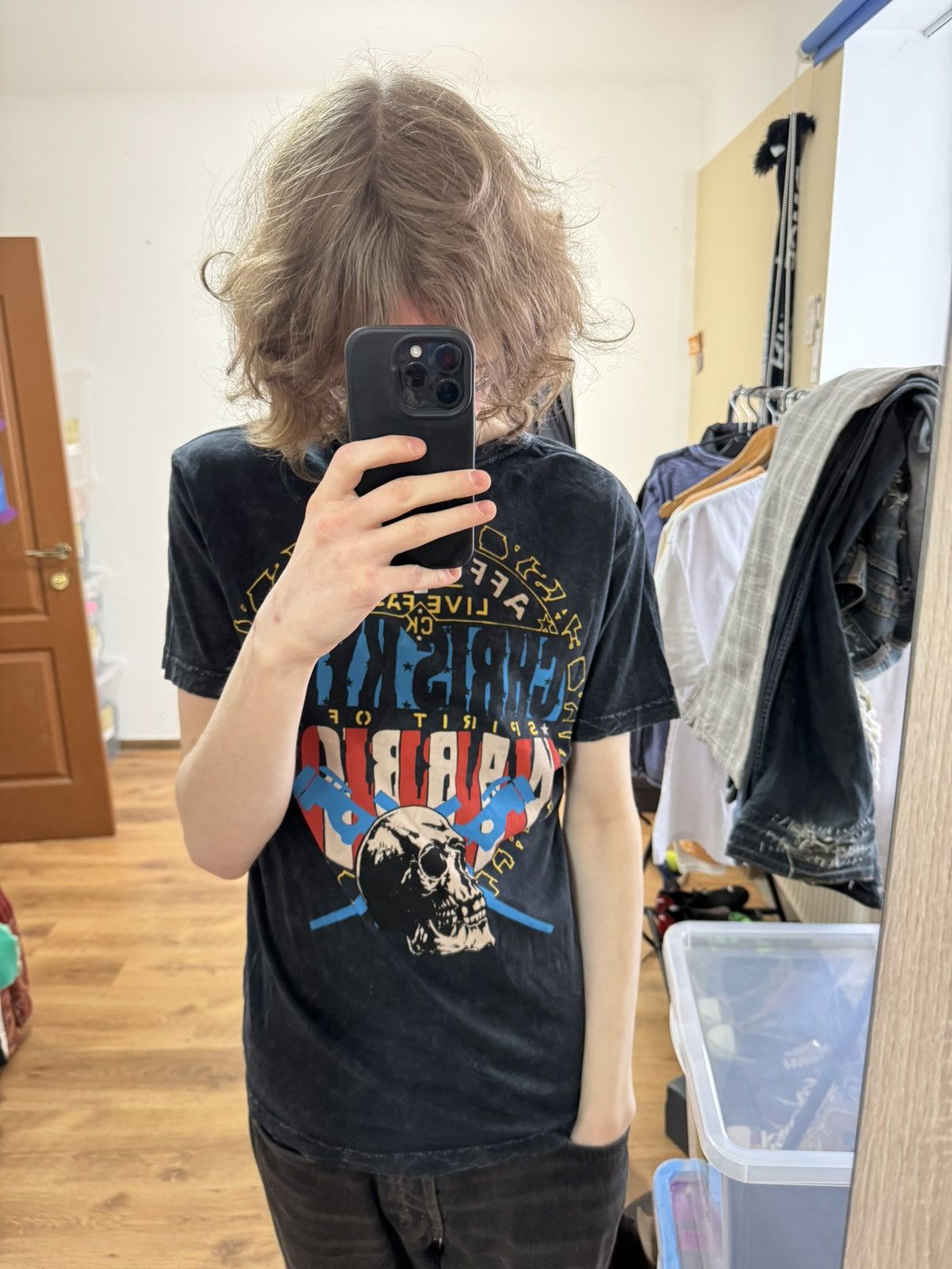 Affliction Affliction punk Avantgarde tee “live fast” Y2K grunge Size US M / EU 48-50 / 2 - 7 Thumbnail