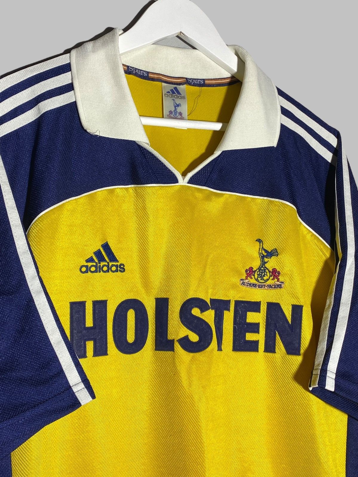 Adidas × Vintage Vintage Tottenham Hotspur 1999/00 Away Football Shirt Size US XXL / EU 58 / 5 - 3 Thumbnail