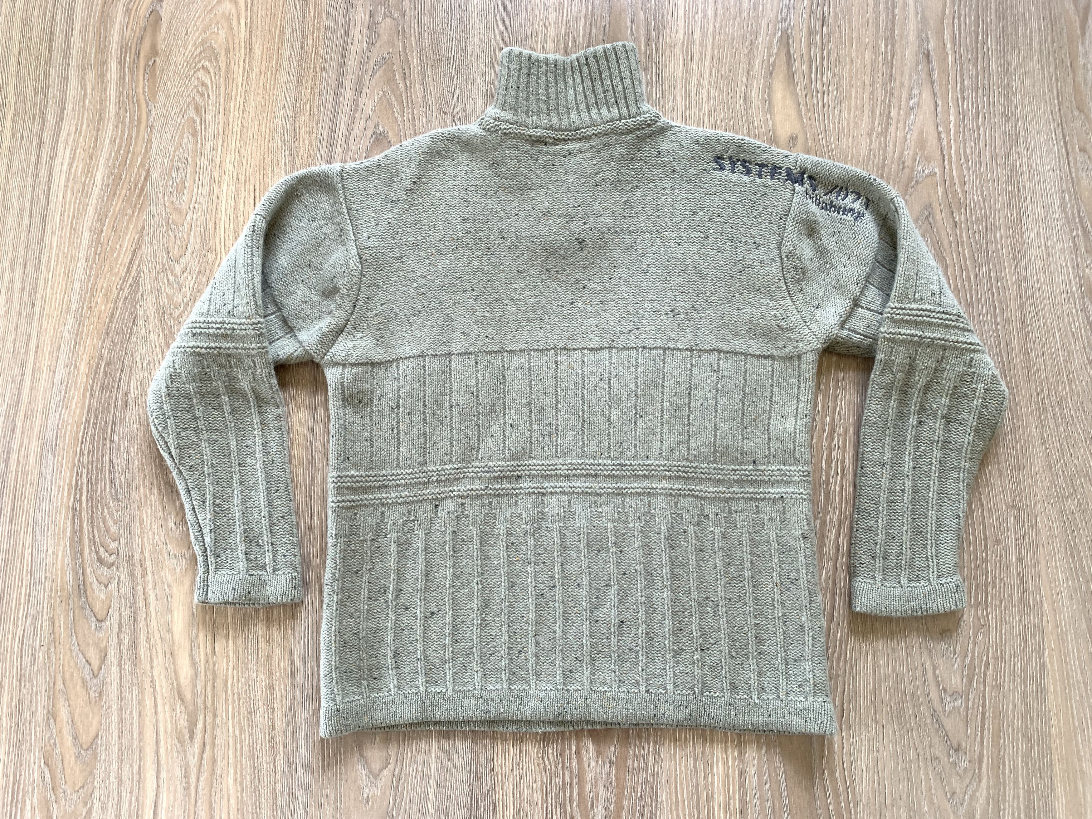 Billabong × Vintage Billabong Vintage Heavy Knit Wool Sweater Size US L / EU 52-54 / 3 - 3 Thumbnail