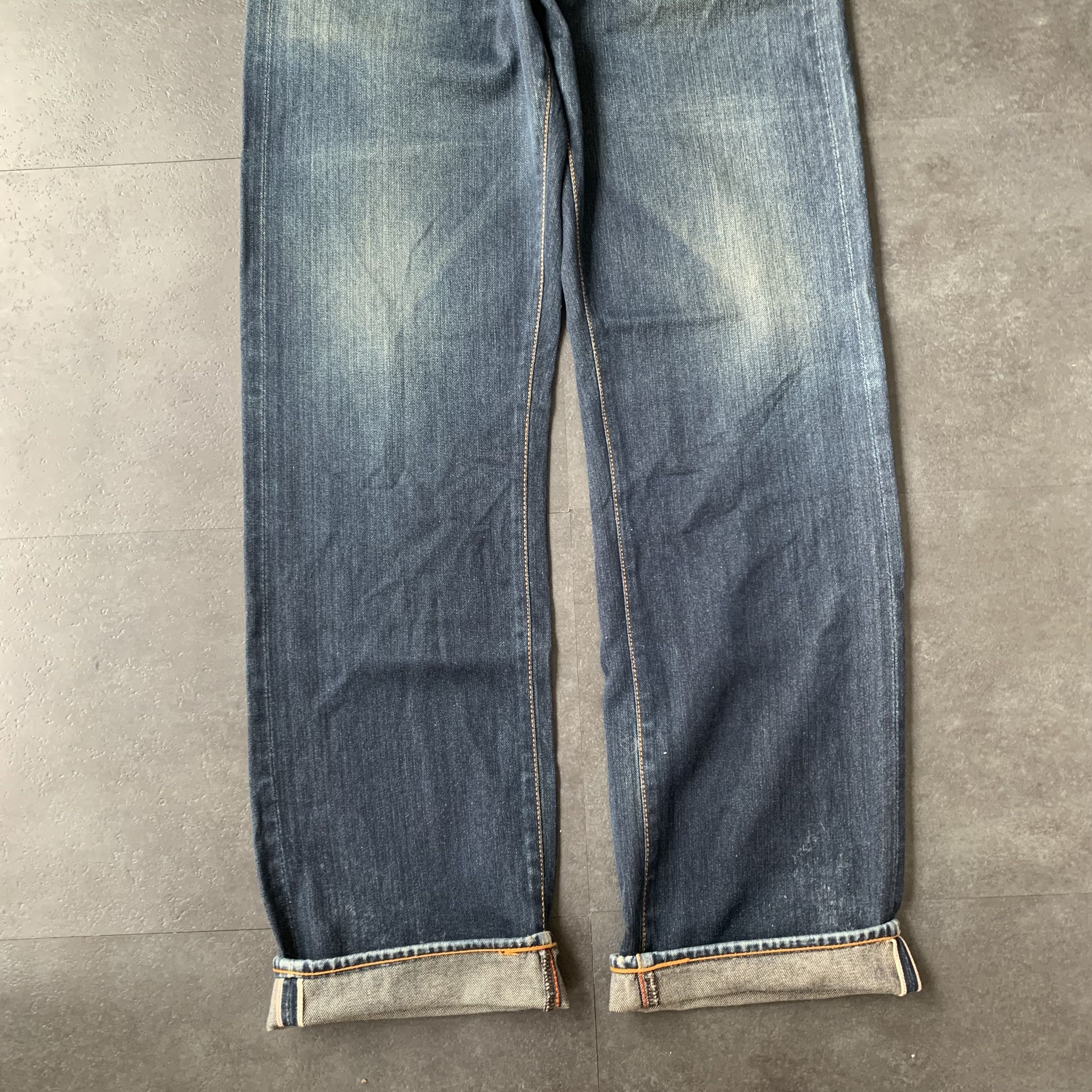 RMC Jeans Vintage Red Monkey Company Selvedge Denim Pants Let It Bee Size US 32 / EU 48 - 4 Thumbnail