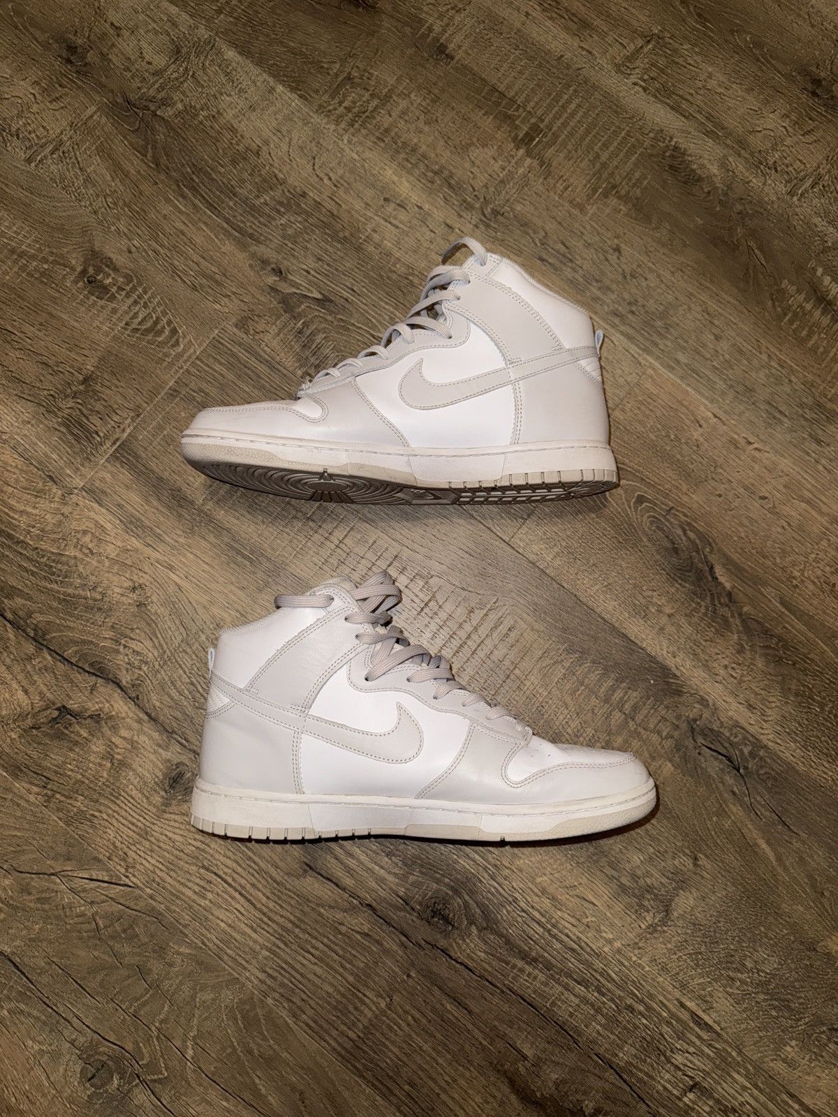 Nike Nike Dunk Hi Retro Vast Grey Size US 12 / EU 45 - 2 Thumbnail