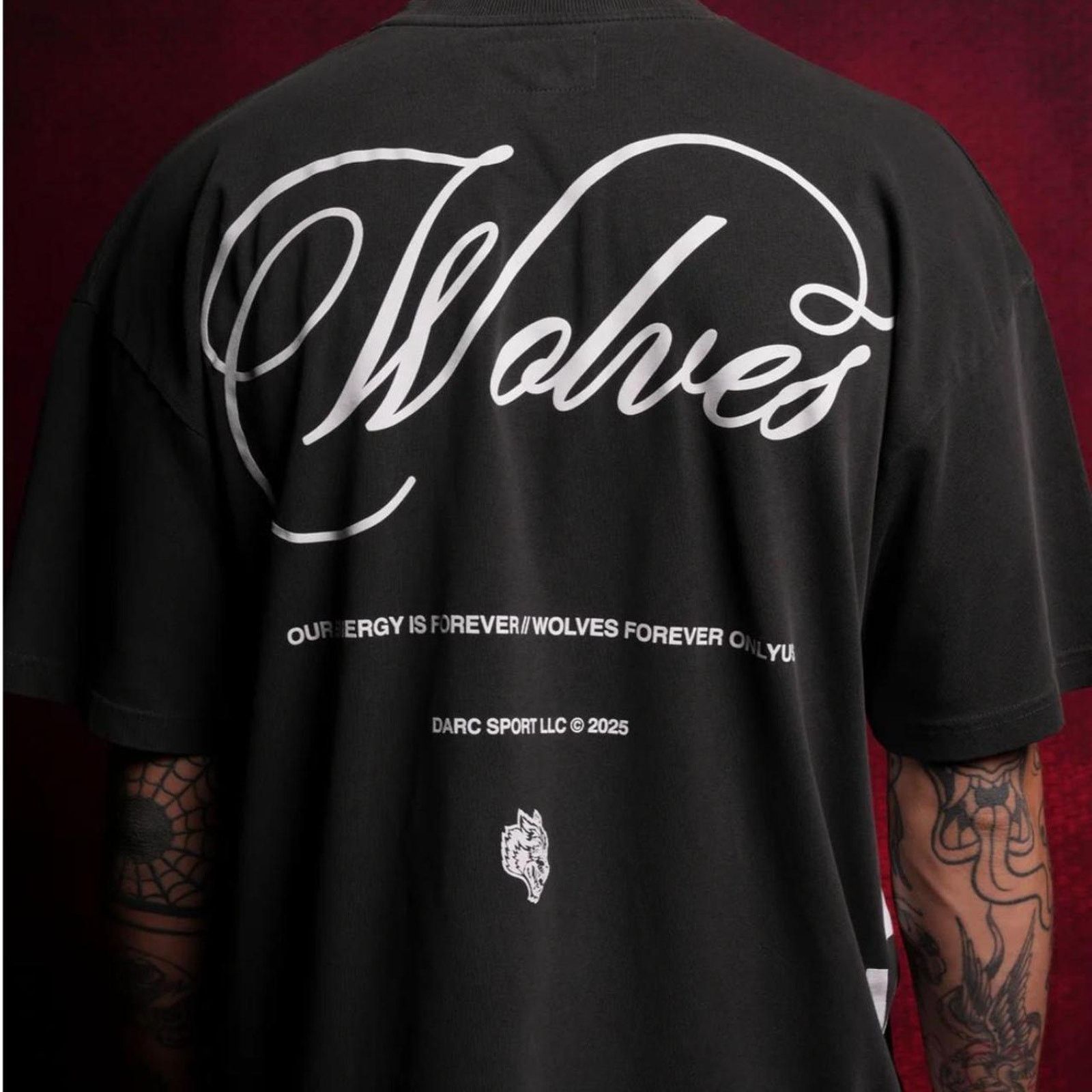 Darc Sport SITH LORD "PREMIUM" OVERSIZED TEE IN WOLF GRAY Size US M / EU 48-50 / 2 - 3 Thumbnail
