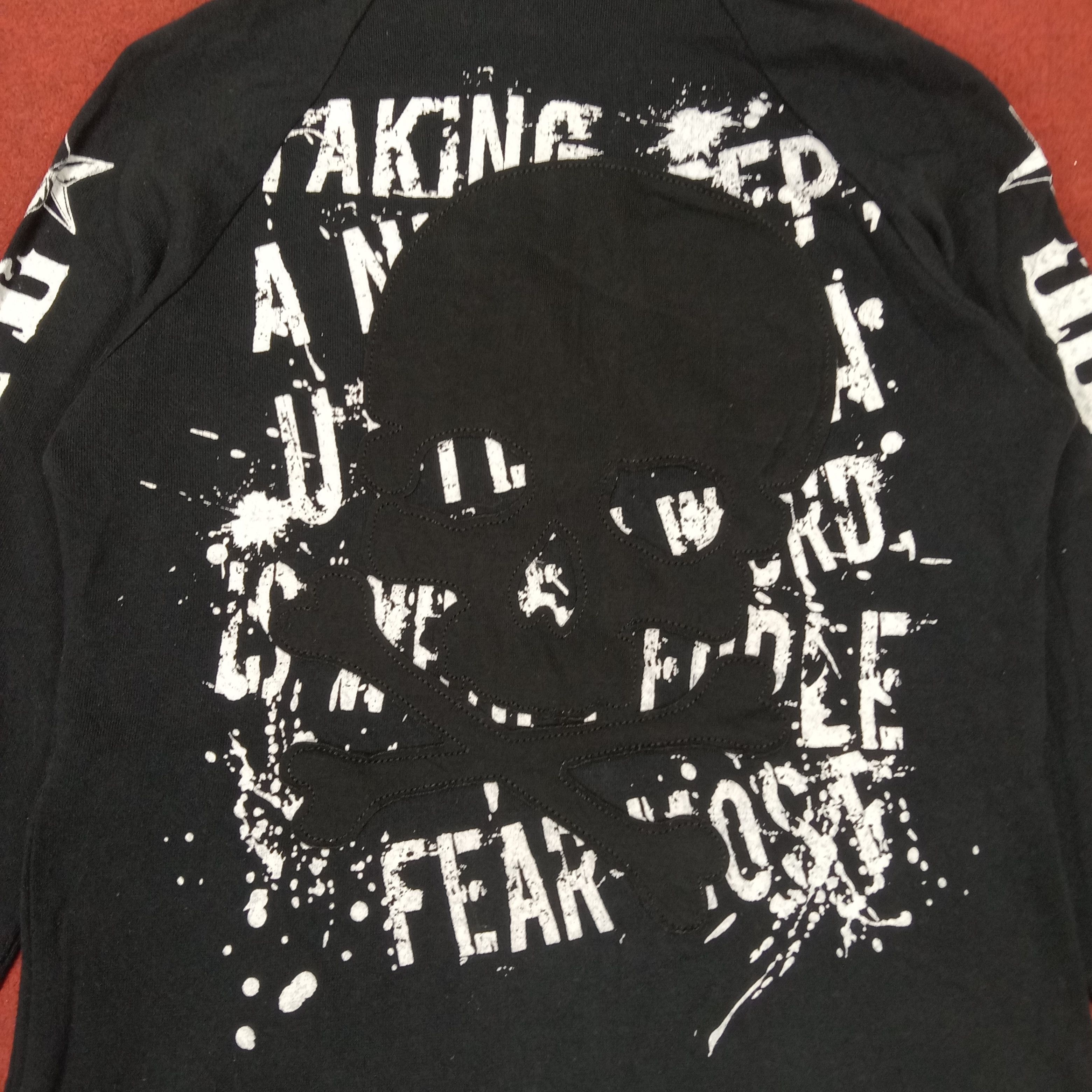 Vintage Cornflake Rock Life Punk Rock Style Zipper Hoodies Size XS / US 0-2 / IT 36-38 - 2 Thumbnail