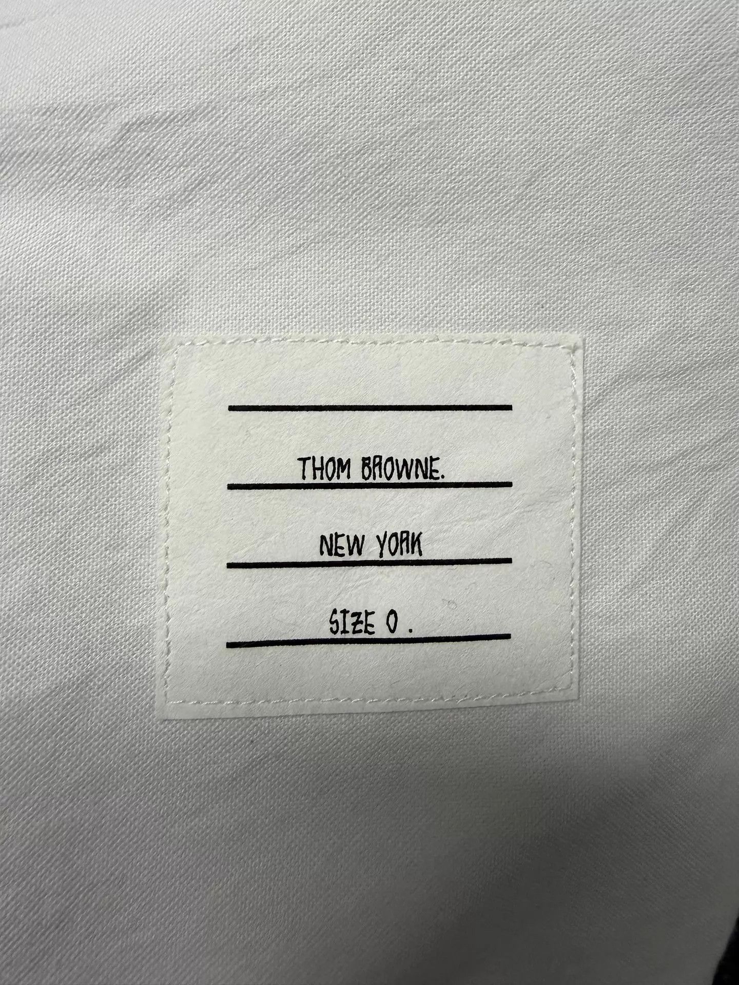 Thom Browne Thom Browne 4-Bar Oxford Shirt White Size 0 Size US XS / EU 42 / 0 - 4 Thumbnail