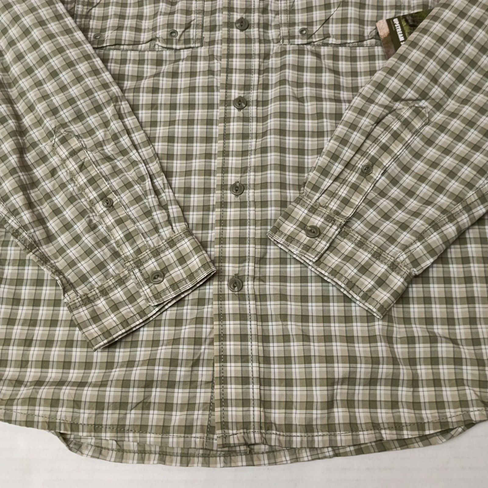 Other Ozark Trail Upstream Shirt Men's M (38-40) Green Plaid Size US M / EU 48-50 / 2 - 2 Thumbnail