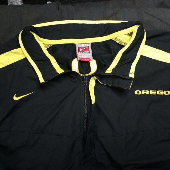 NCAA × Nike × Vintage Vintage Nike Storm Oregon Ducks Pullover Windbreaker Jacket Size US XXL / EU 58 / 5 - 1 Thumbnail