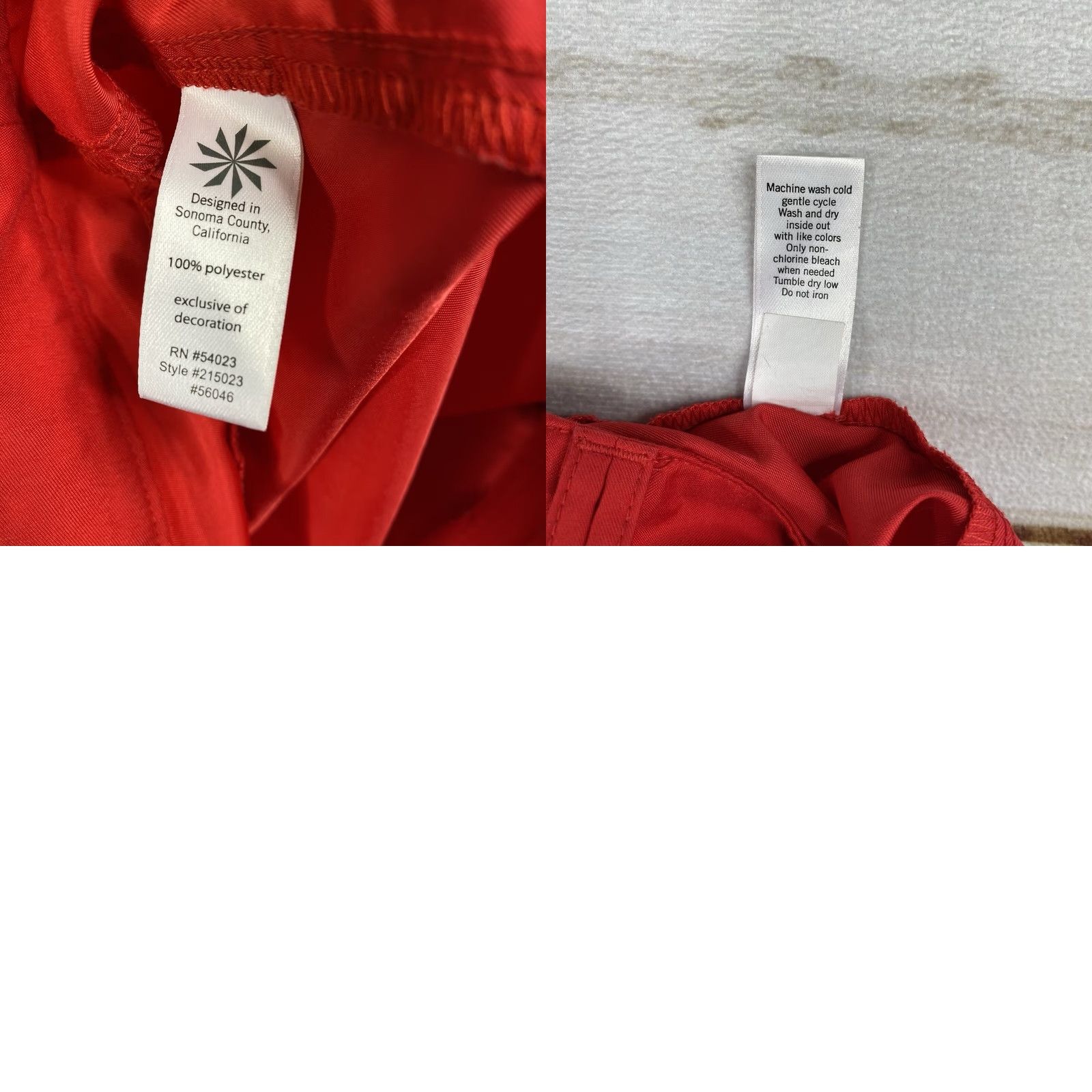 Athleta Athleta Shorts Womens 10 Red Coastal Eyelet Floral Embroidered Cut Out Casual Beach Size 32" / US 10 / IT 46 - 9 Thumbnail