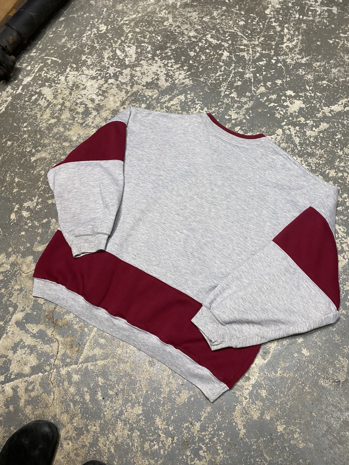 Vintage Vintage First Run Blank Stripe Pullover Crewneck Sweatshirt Size US XL / EU 56 / 4 - 9 Thumbnail