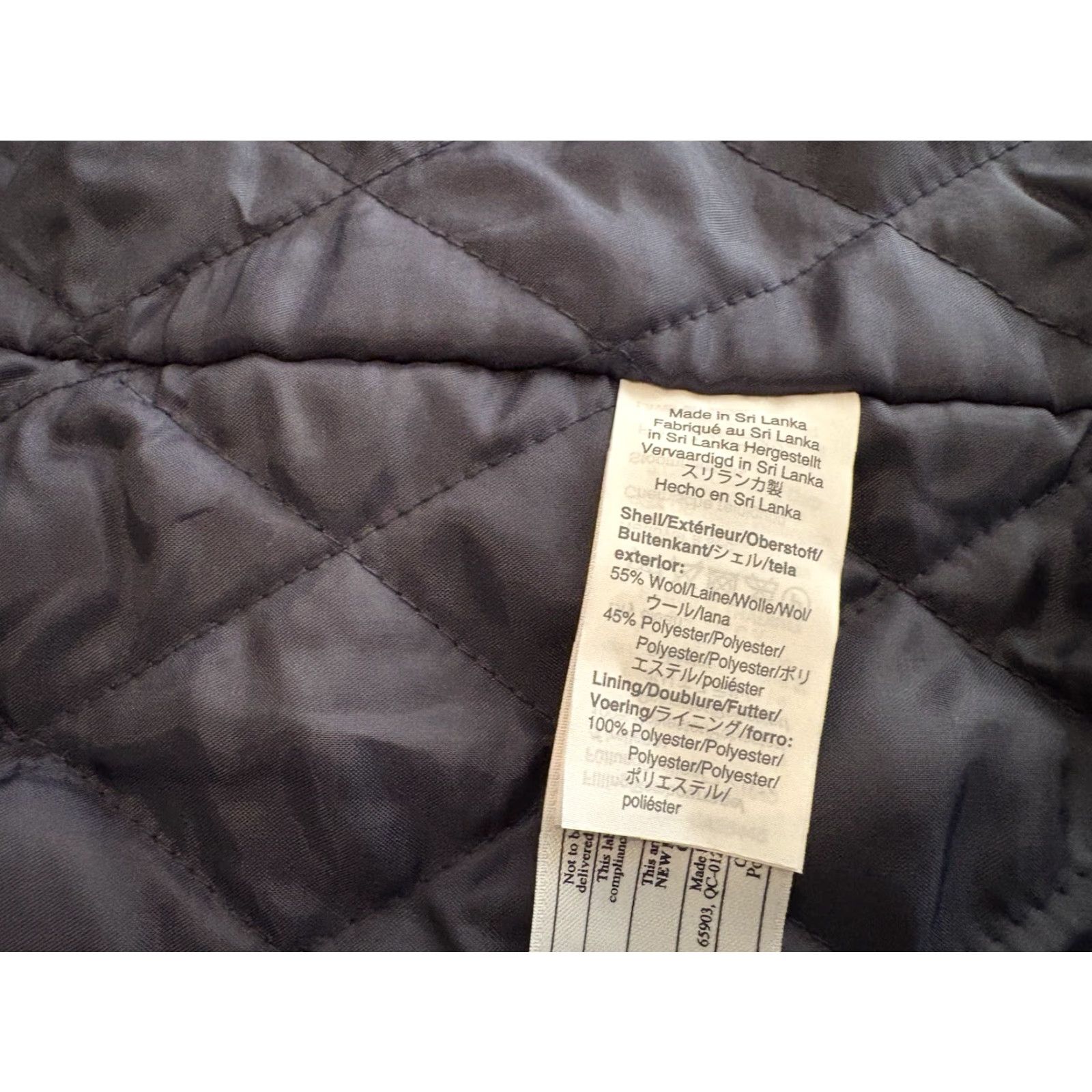 J.Crew J.CREW Overcoat Coat Wool & Polyester Mens Size 46 Blue Wool Blend Coat 40" Long 20.5" Across 25" Pit to Pit 27" Sleeve New Size US S / EU 44-46 / 1 - 4 Thumbnail