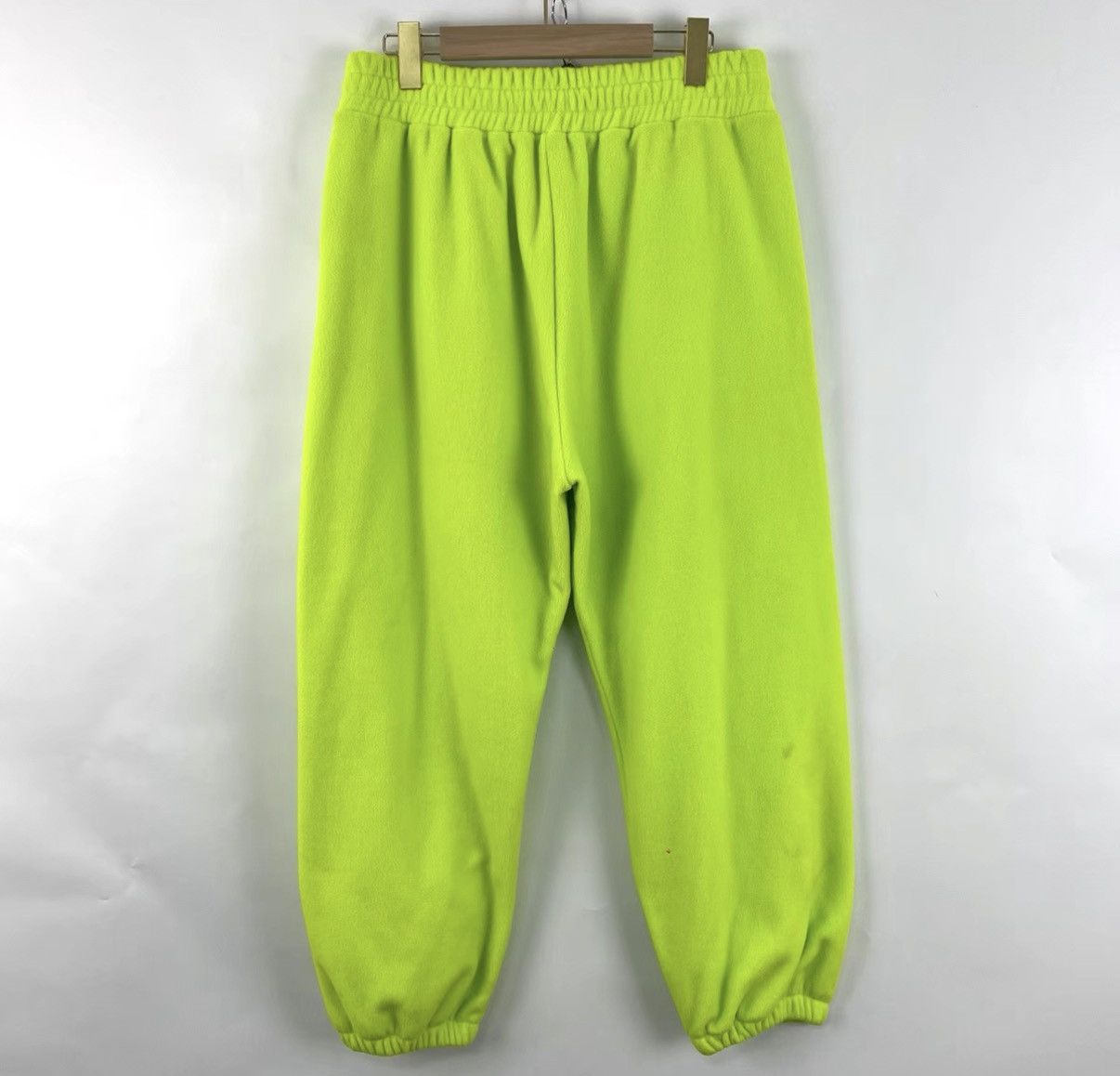 WE11DONE We11done Logo Fleece Mid-Rise Sweatpants K12 Size 27" / US 4 / IT 40 - 5 Thumbnail