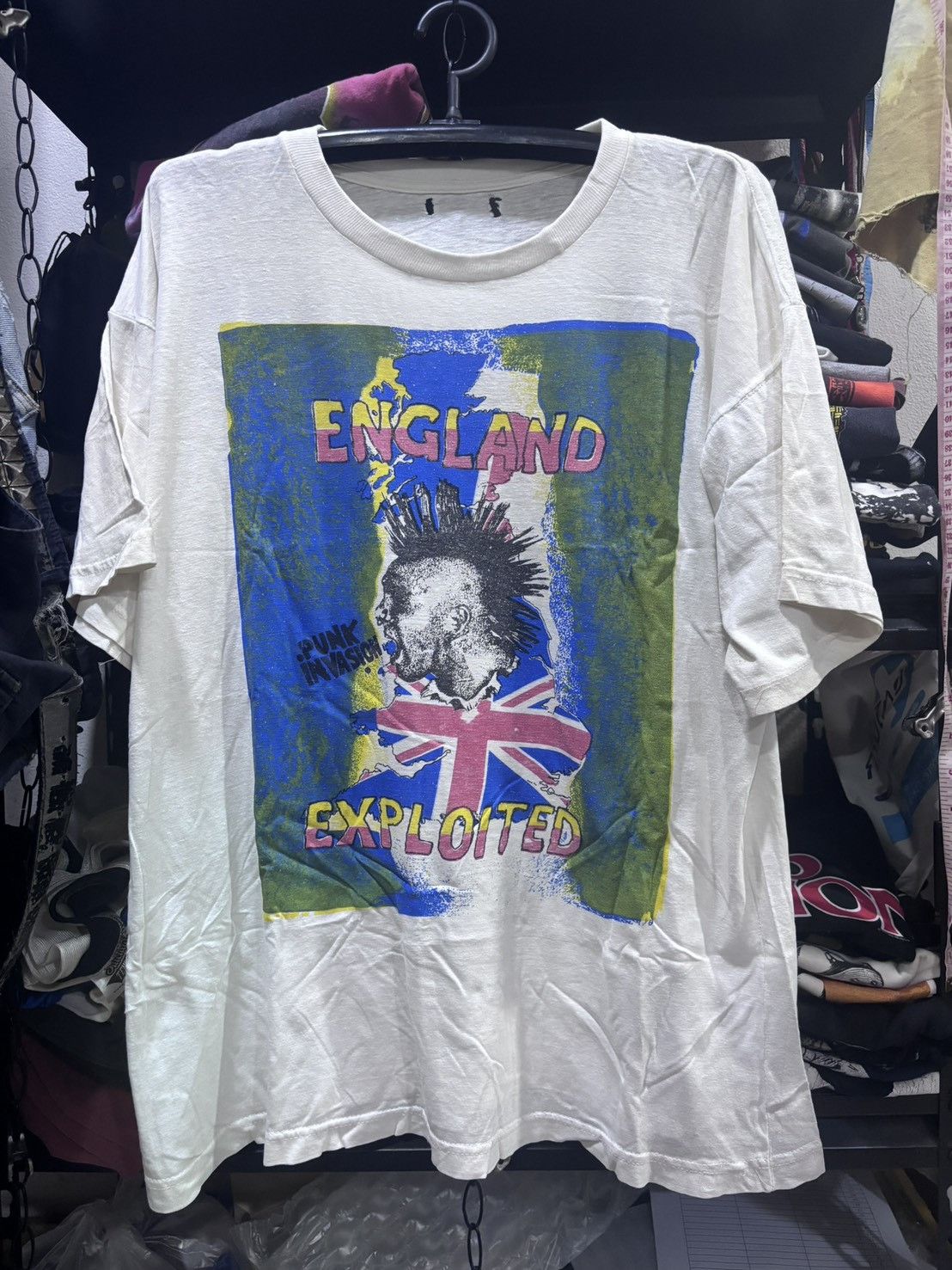 Band Tees Vintage The Exploited Size US L / EU 52-54 / 3 - 1 Thumbnail