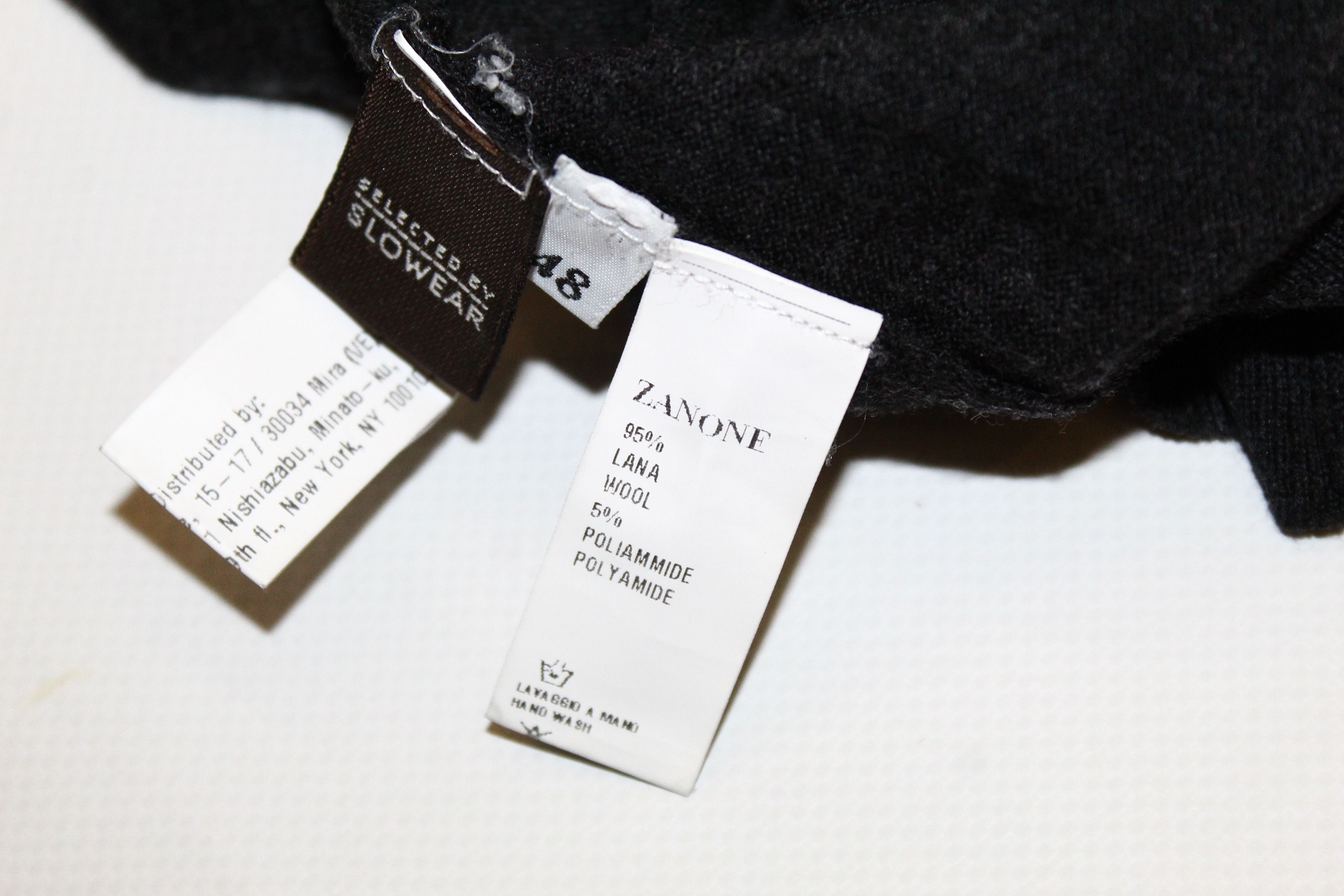 Zanone Zanone Flexwool by Slowear Classic Cardigan Charcoral Grey Size US M / EU 48-50 / 2 - 5 Thumbnail