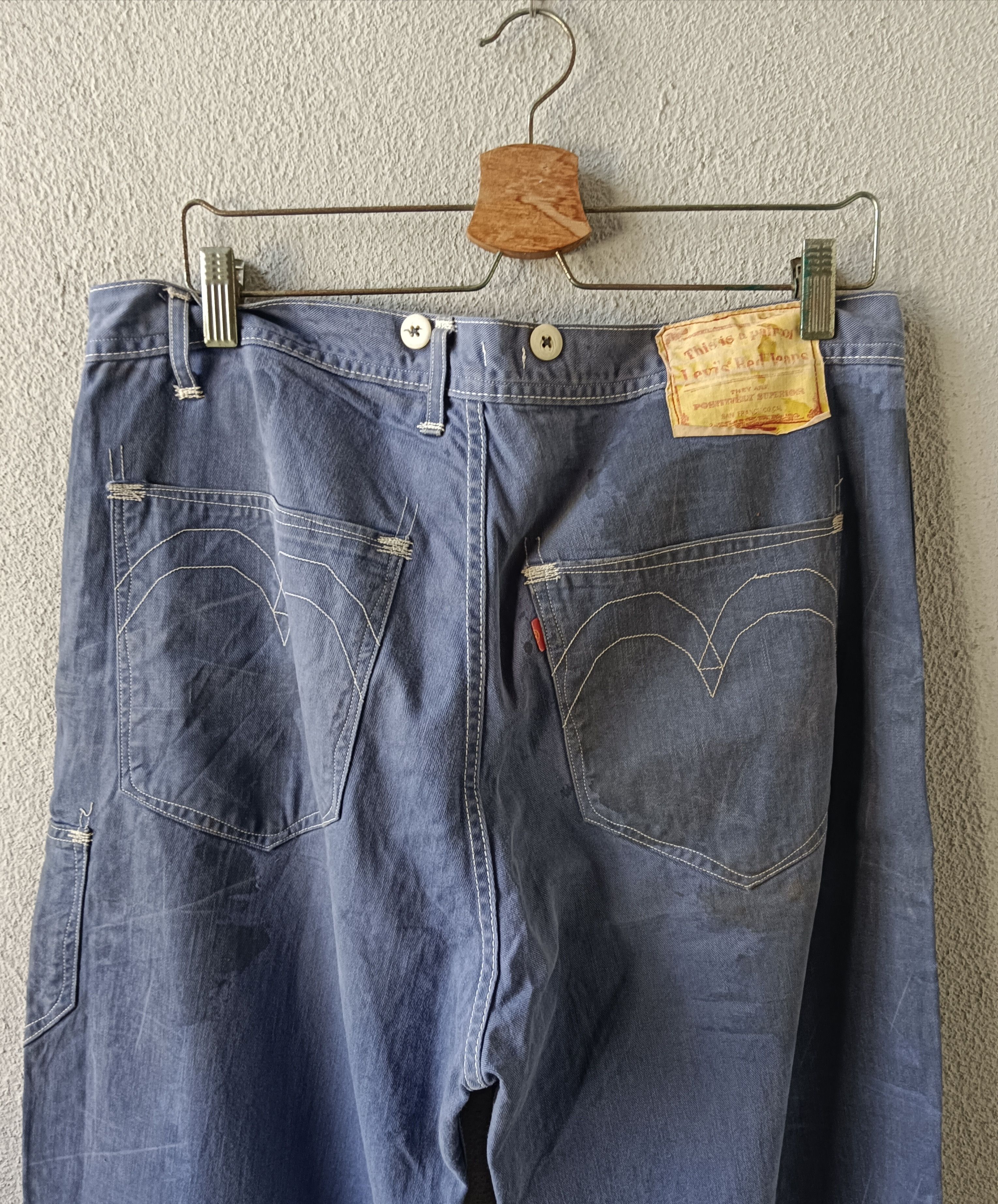 Levi's × Levi's Vintage Clothing × Vintage Vintage Pants Levi's 177 Butterfly Size Made in Croatia Size US 35 - 1 Thumbnail