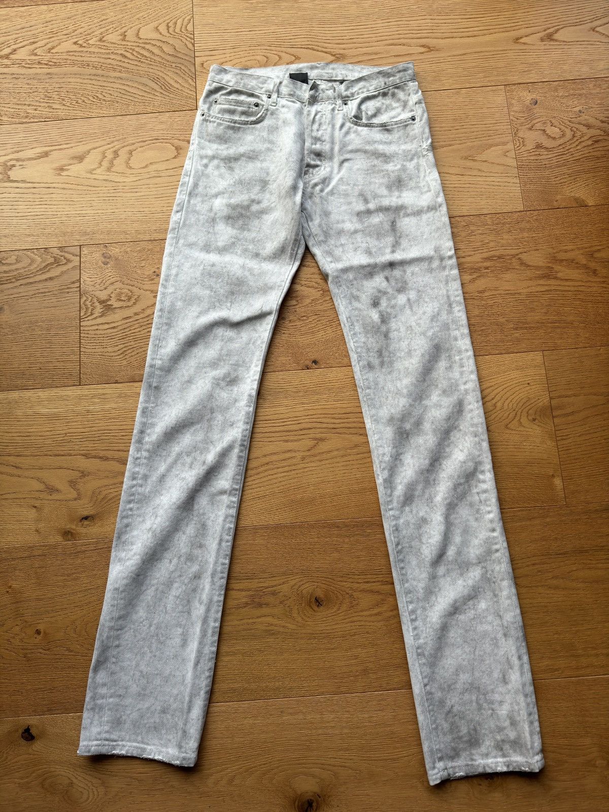 Dior × Hedi Slimane Hedi’s SS06 Dior Dirty Snow Denim Size US 30 / EU 46 - 2 Thumbnail