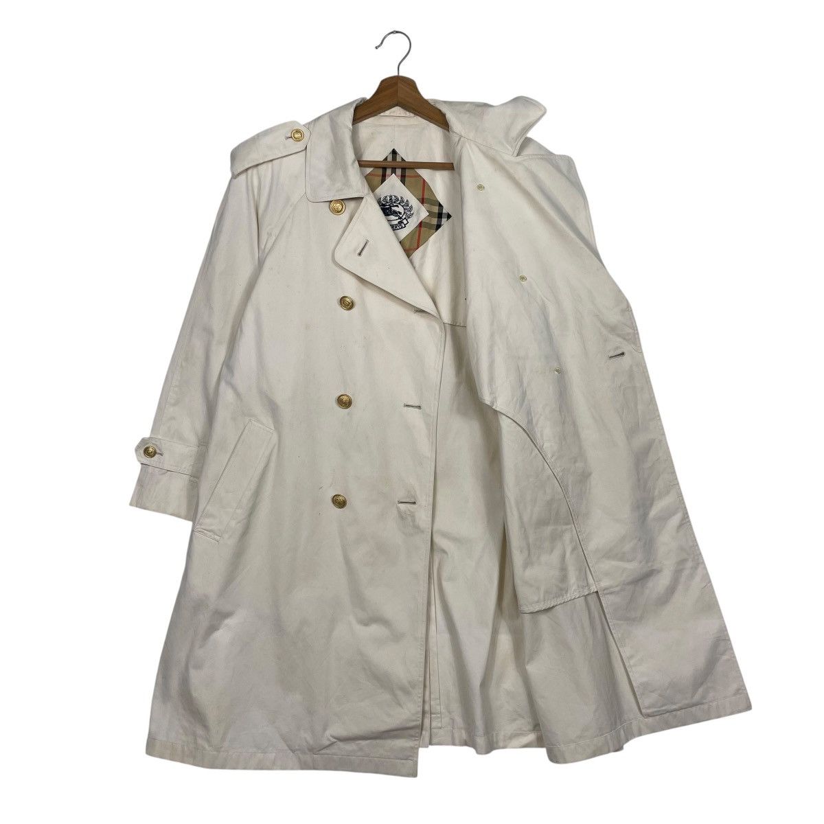 Burberry Burberrys Double Breasted Trench Coat Size M / US 6-8 / IT 42-44 - 10 Thumbnail