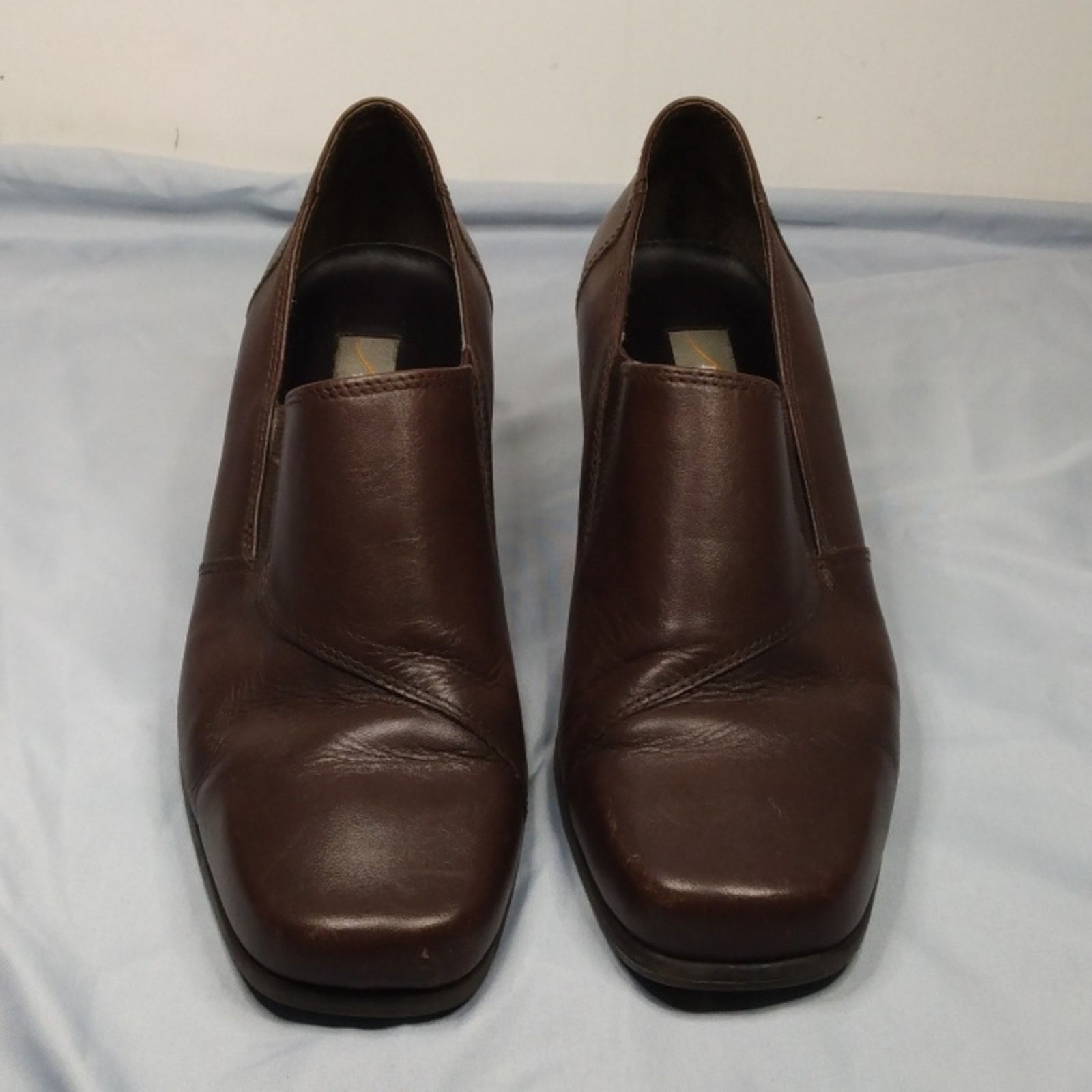 Other Paces Brenda Women heeled Brown Leather shoes Size 8.5 W Size US 8.5 / IT 38.5 - 3 Thumbnail
