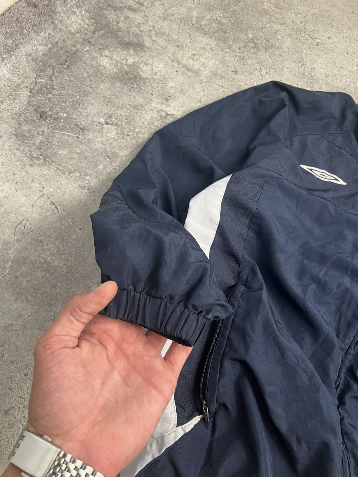Umbro Vintage Umbro Rangers Track Jacket Football Soccer 2000s Size US M / EU 48-50 / 2 - 6 Thumbnail