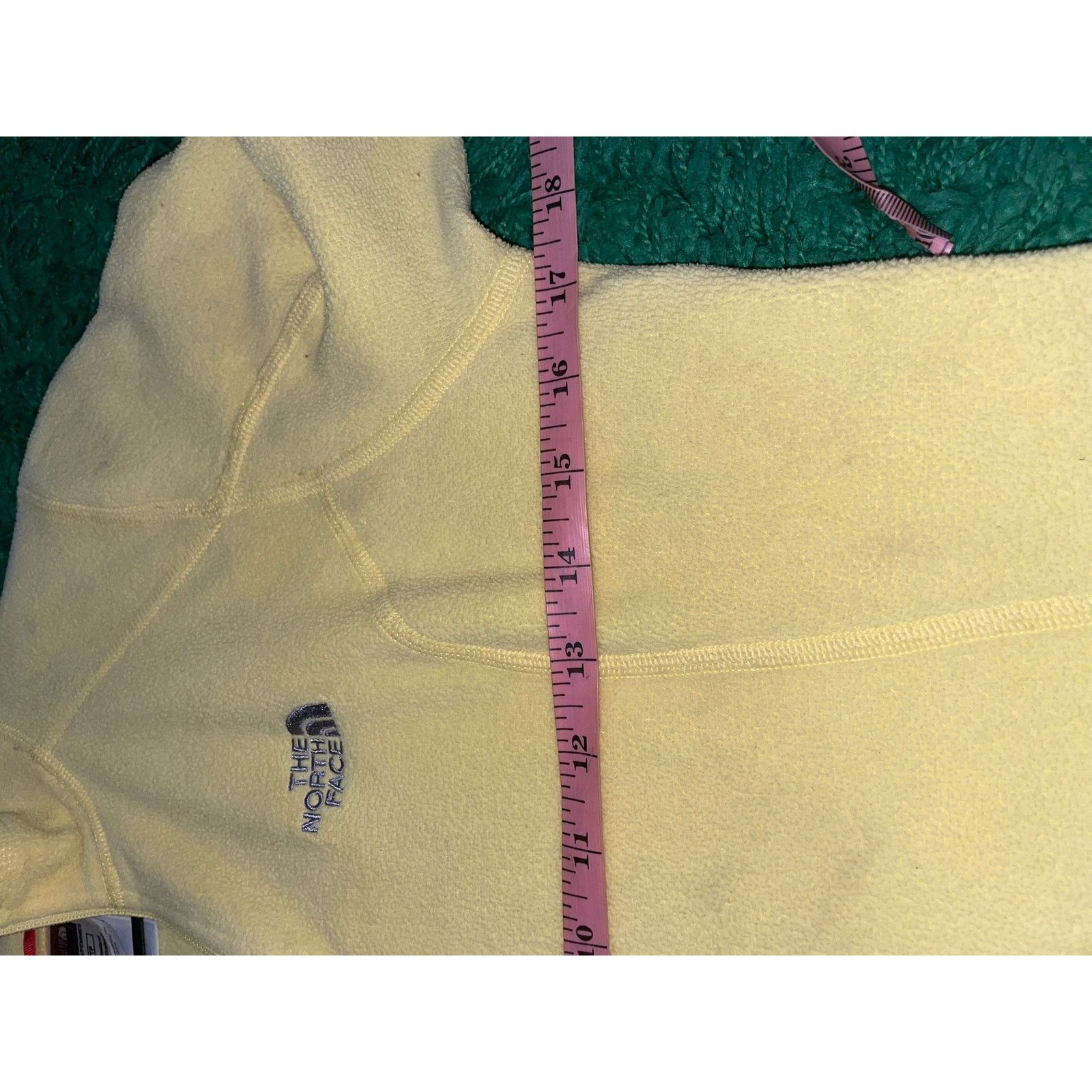 The North Face Womens The North Face 1/4 Zip Fleece Yellow Sweater XS Size XS / US 0-2 / IT 36-38 - 8 Thumbnail