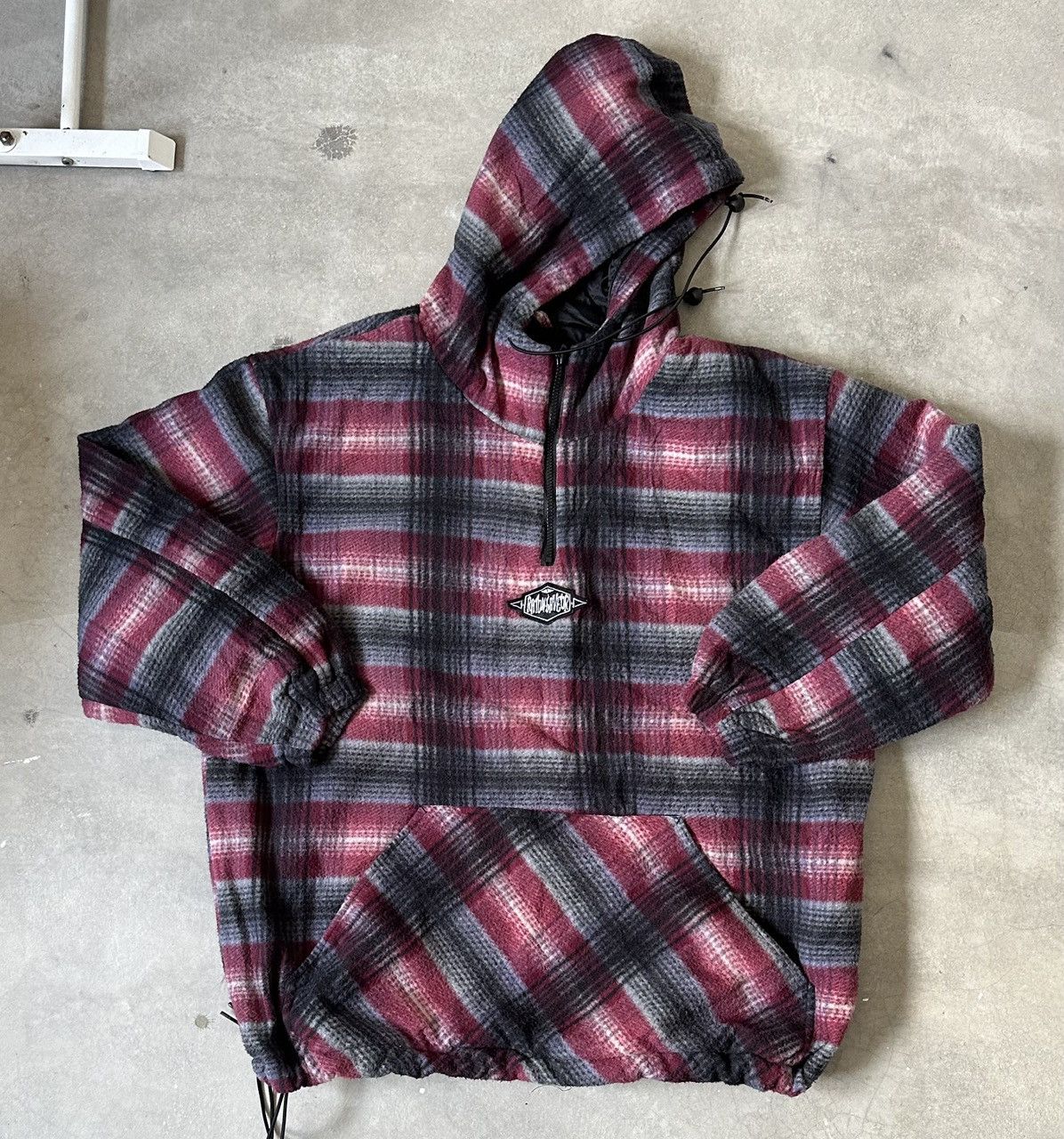 Japanese Brand VINTAGE ANORAK CHECKERED JACKET Size US XXL / EU 58 / 5 - 1 Thumbnail