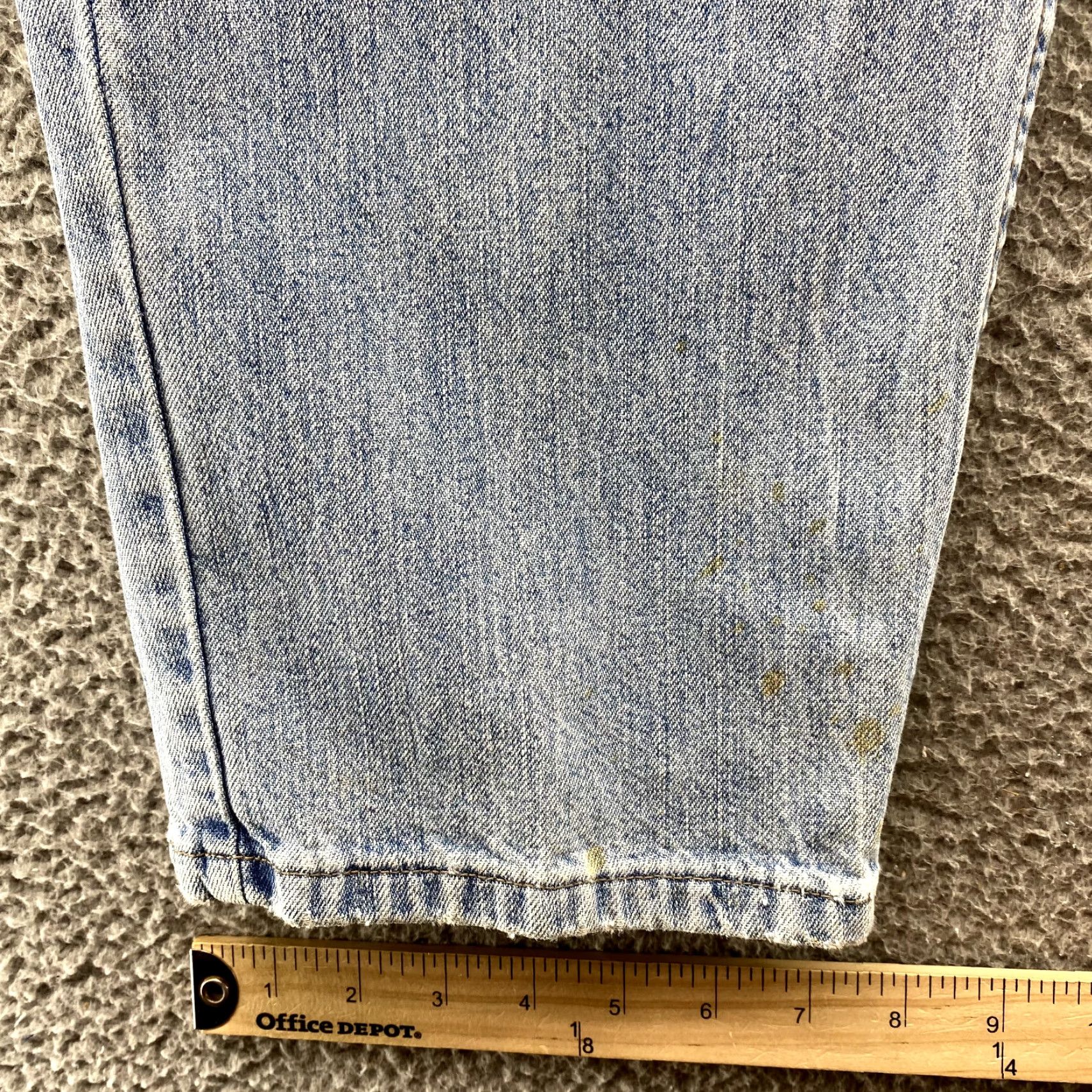 Banana Republic VINTAGE Banana Republic Jeans Men 32x32 Button Fly 90's Straight Denim Blue 32x32 Mens Vintage Banana Republic Jeans Style: Straight 90s Streetwear Size US 32 / EU 48 - 6 Thumbnail