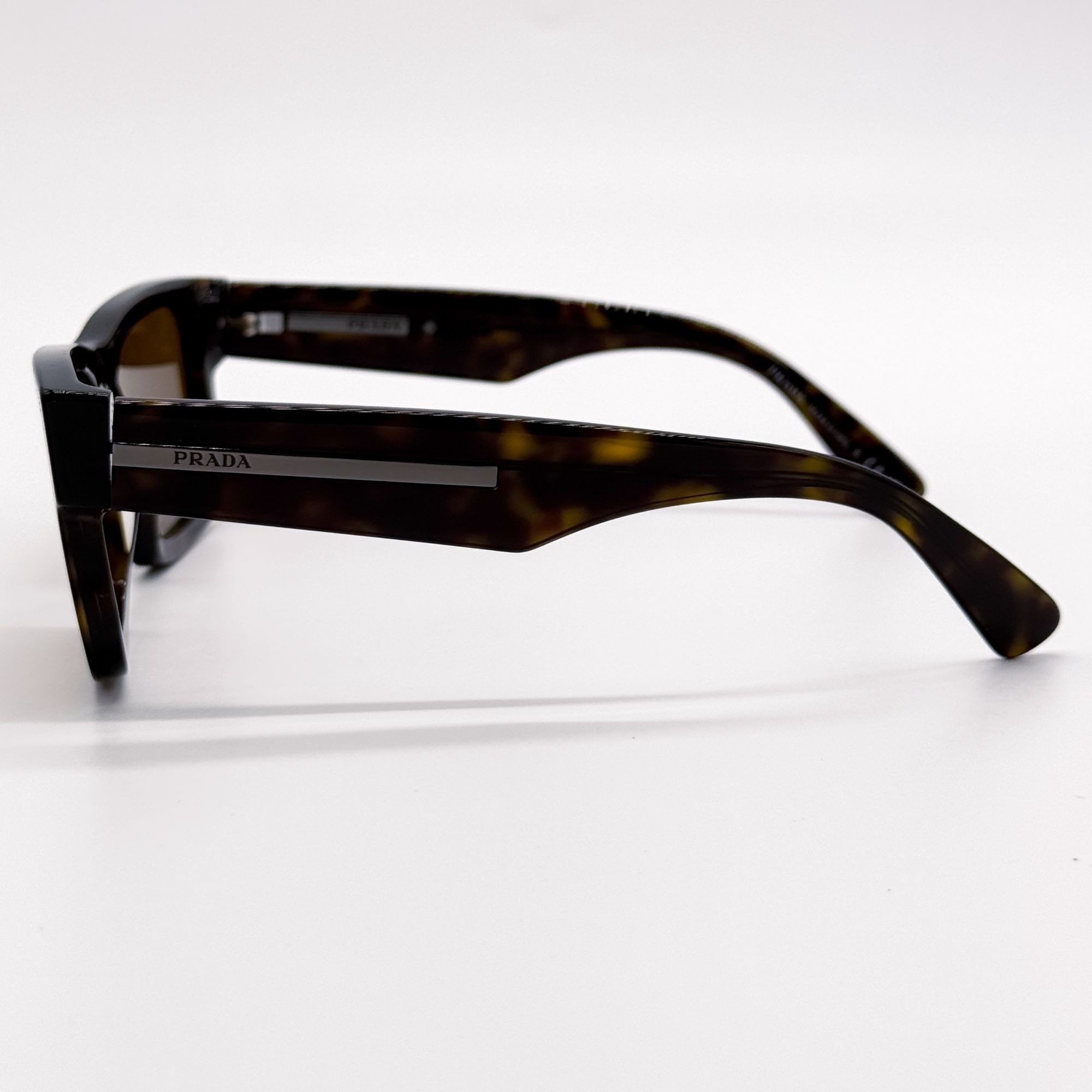 Prada NEW PRADA SUNGLASSES PR25ZS 2AU0B0 SQUARE HAVANA Size ONE SIZE - 7 Thumbnail