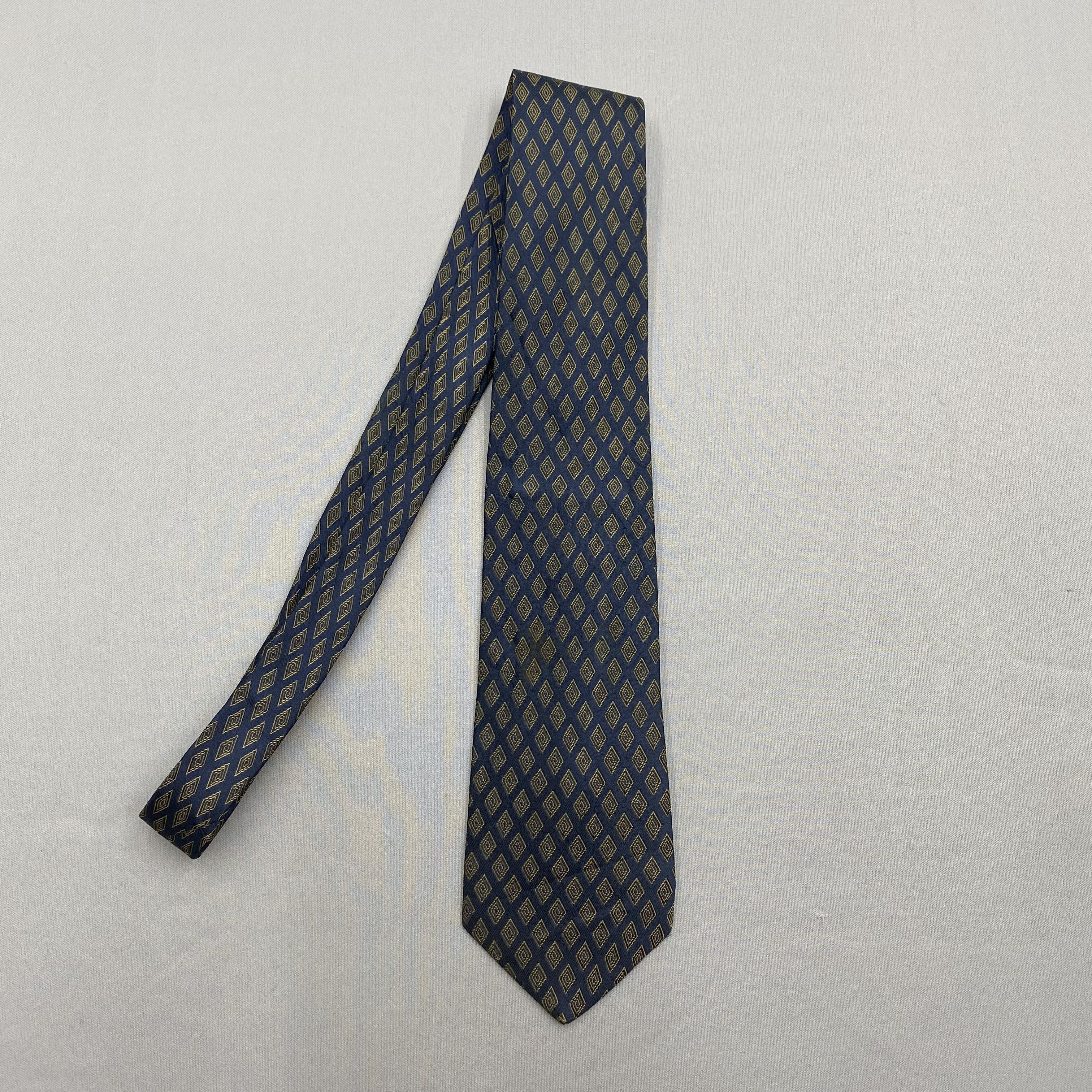 Chanel Vintage Chanel SILK Necktie Cravate Pure Silk Neck Tie Size ONE SIZE - 4 Thumbnail