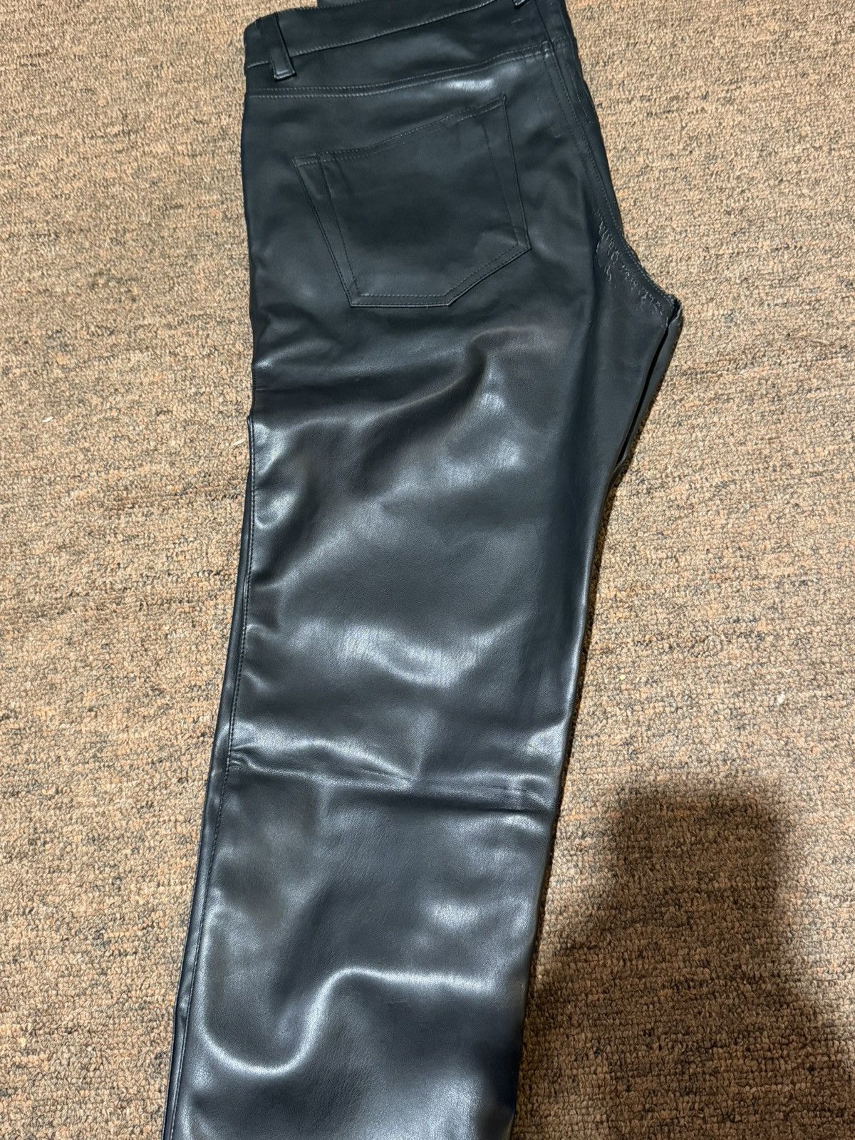 Rick Owens Drkshdw Rick owen drkshdw faux leather pants Size US 32 / EU 48 - 3 Thumbnail