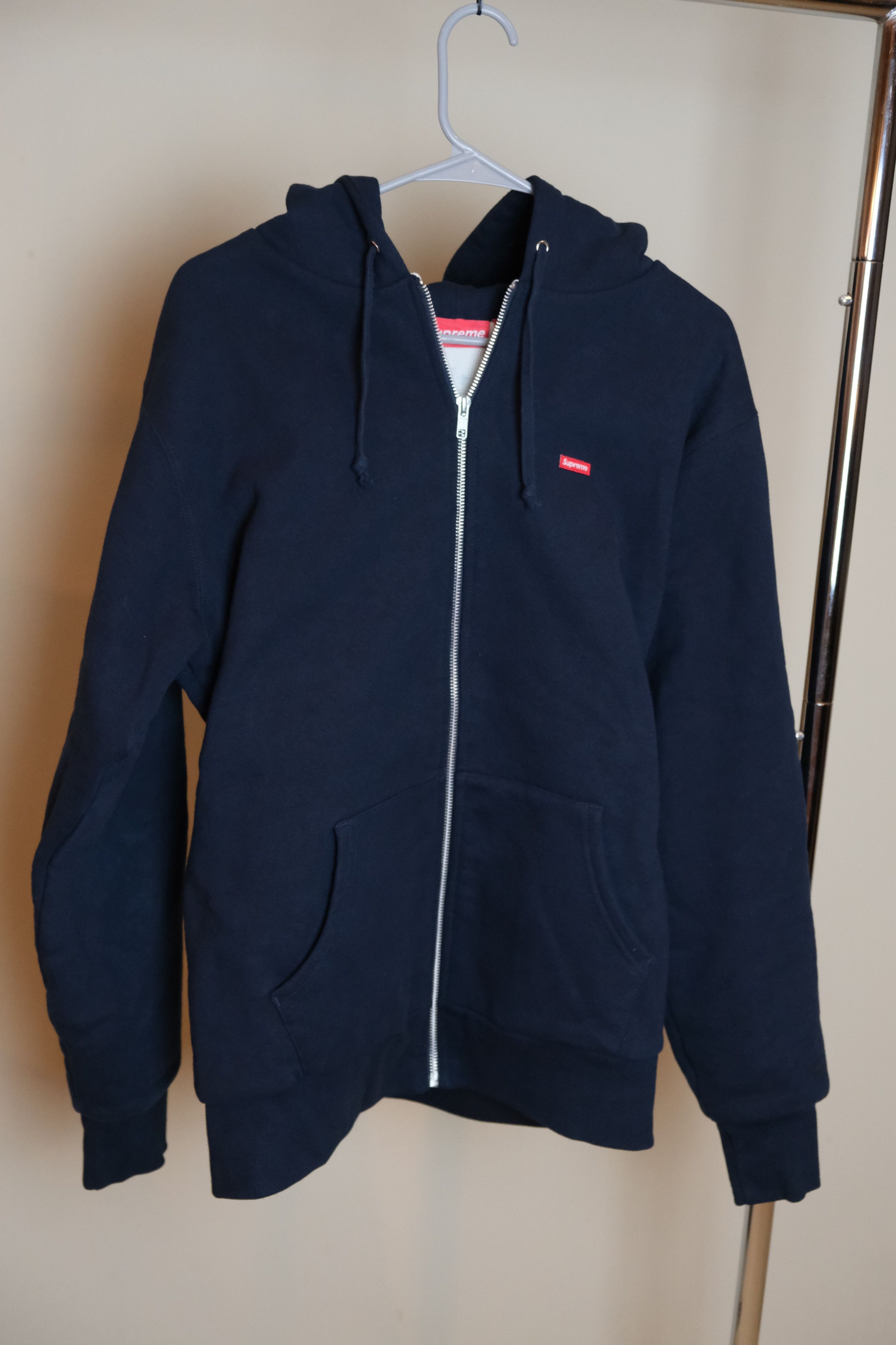 Supreme small box logo zip up clearance