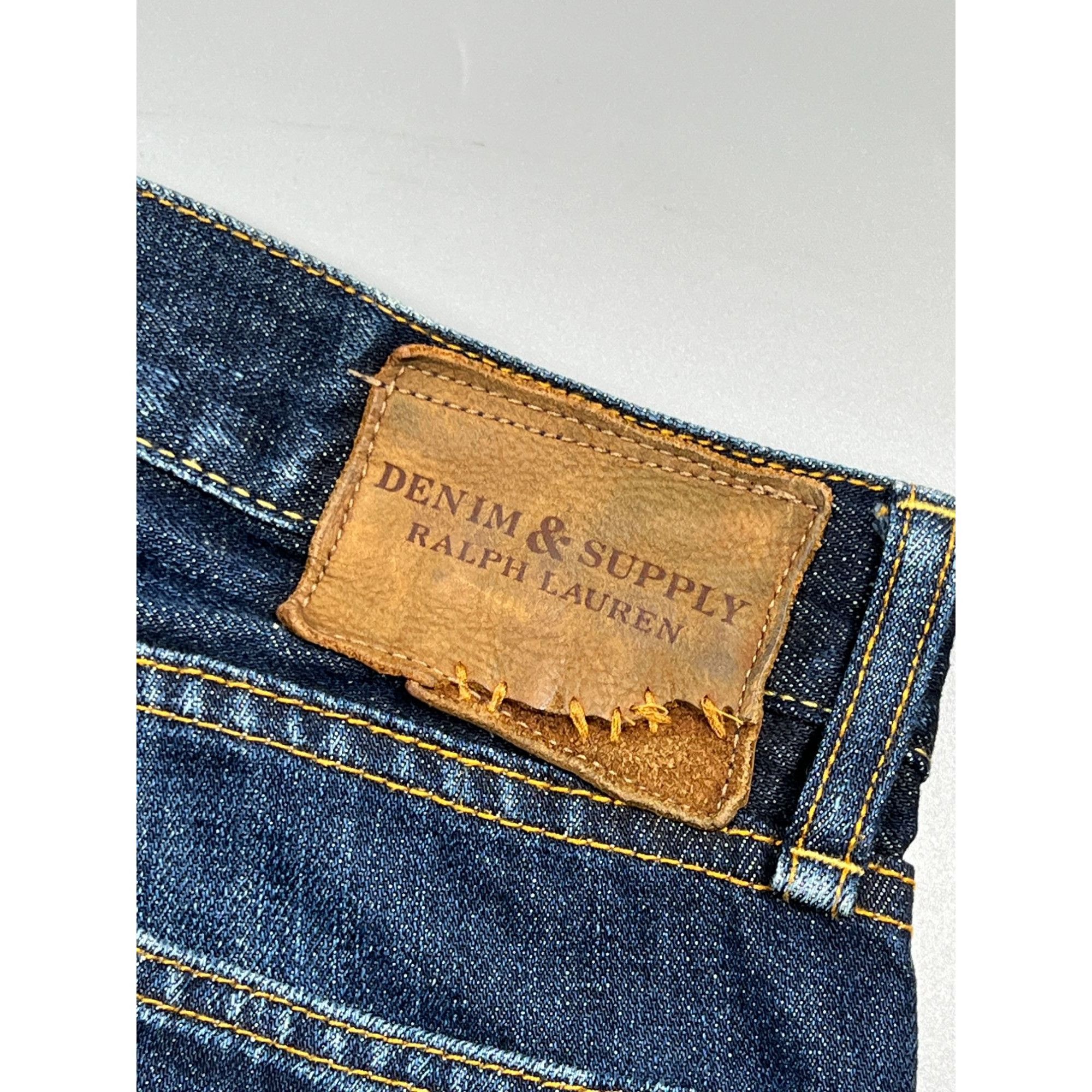Denim & Supply Ralph Lauren Denim & Supply Ralph Lauren Slim Fit Denim Jeans (Y0932) Size US 32 / EU 48 - 13 Thumbnail