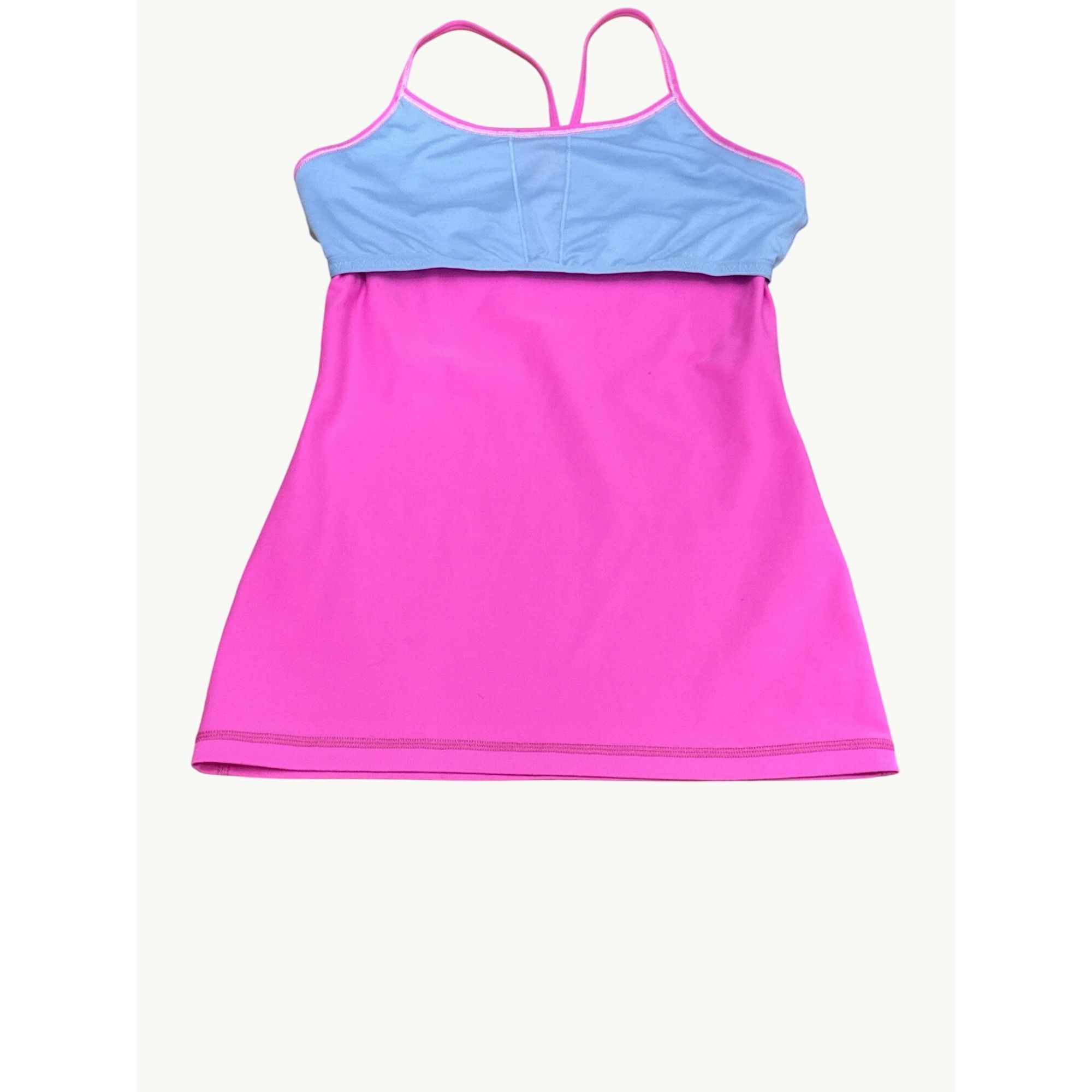 Lululemon Lululemon IVIVVA Athletica Pink Racerback Tank Top Polyester Size XS / US 0-2 / IT 36-38 - 8 Thumbnail
