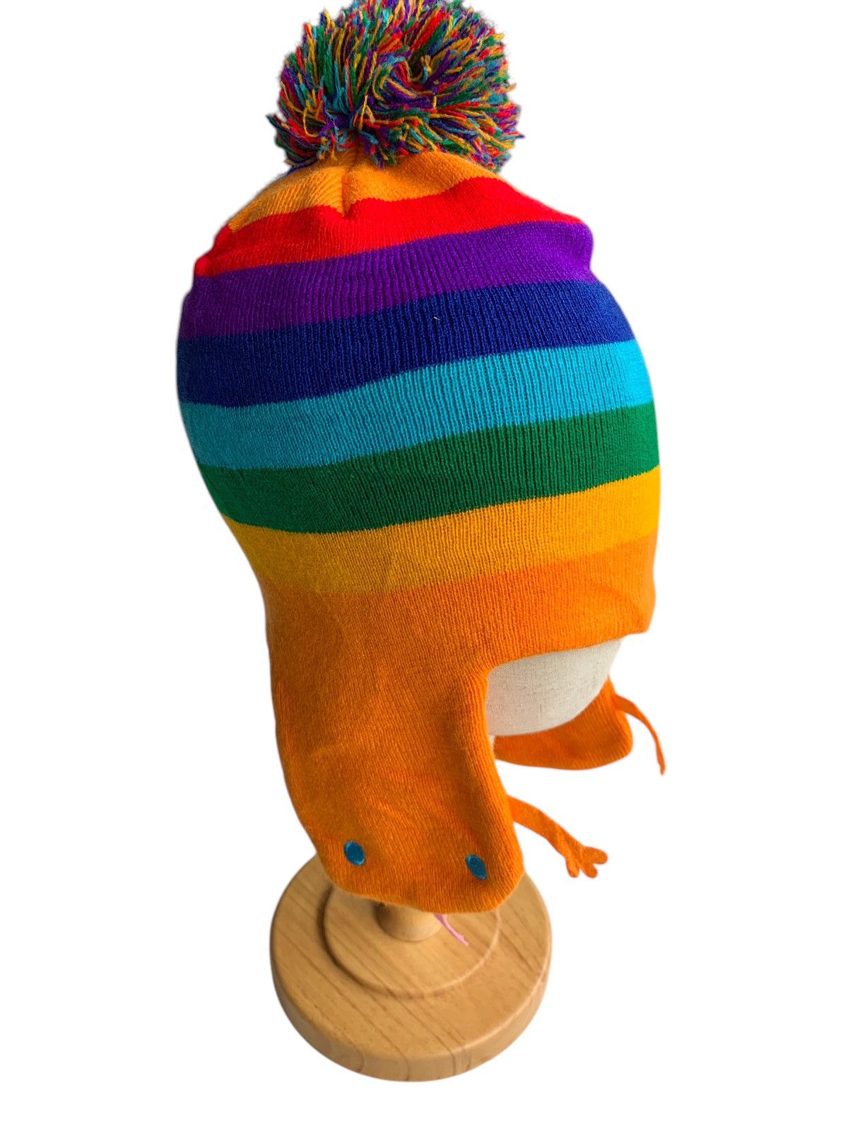 14th Addiction × Vintage BANDAI GIANT SALAMANDER- MACROSS F THE MOVIE KNIT BEANIE HAT Size ONE SIZE - 3 Thumbnail