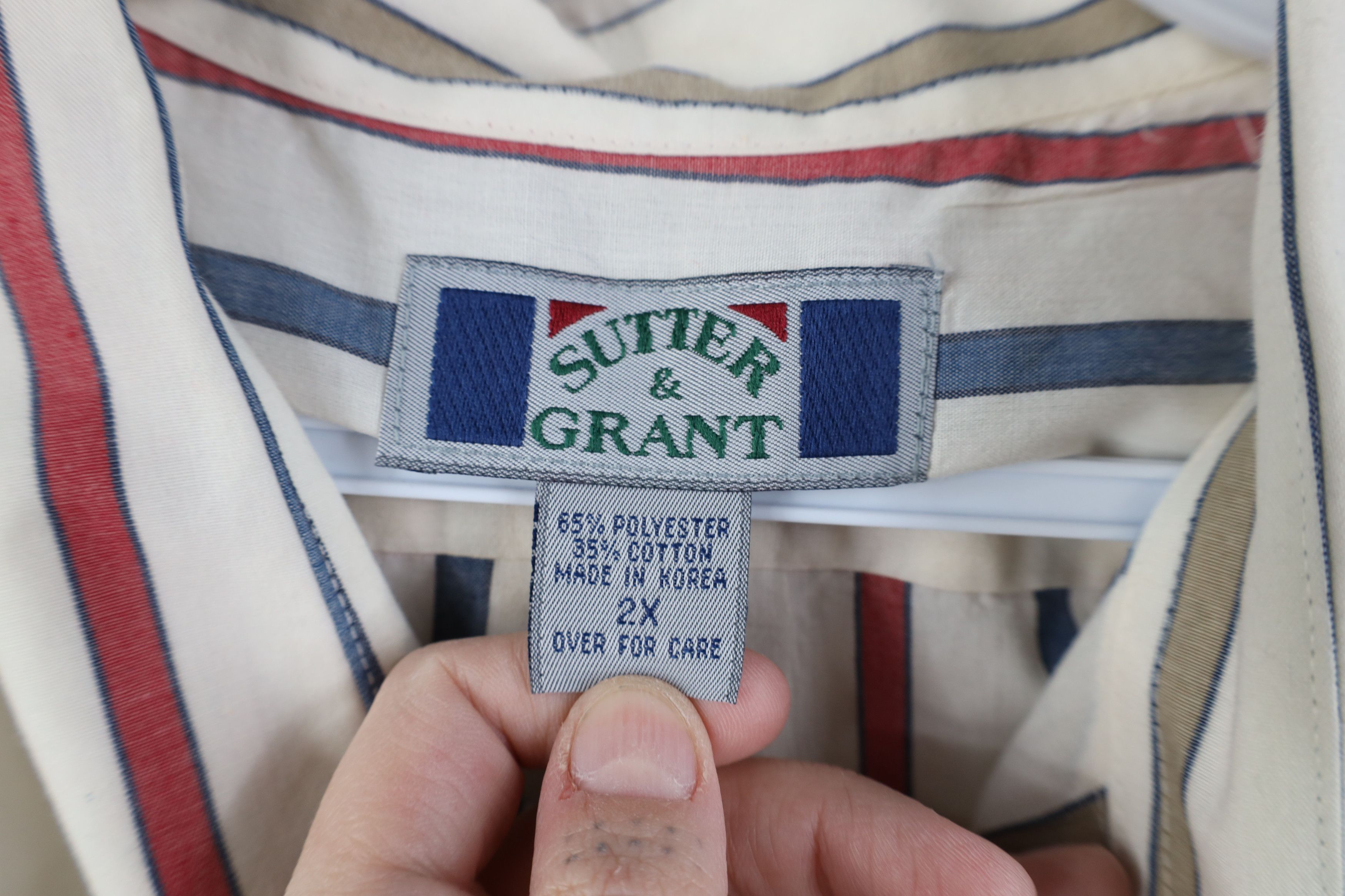 Vintage Vintage 90s Streetwear Short Sleeve Collared Button Shirt Size US XXL / EU 58 / 5 - 8 Thumbnail